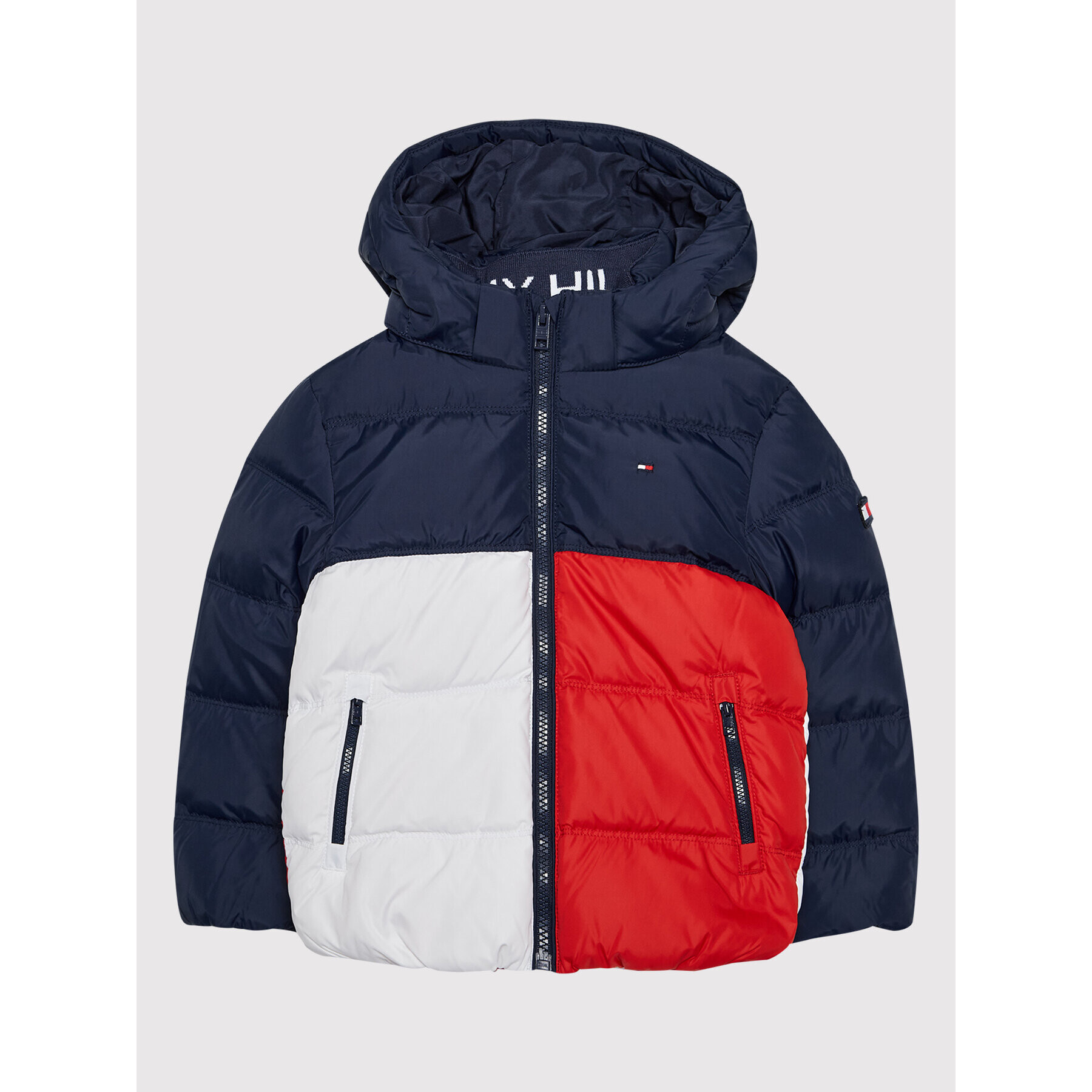 Tommy Hilfiger Пухено яке Essential KB0KB05879 M Цветен Regular Fit - Pepit.bg