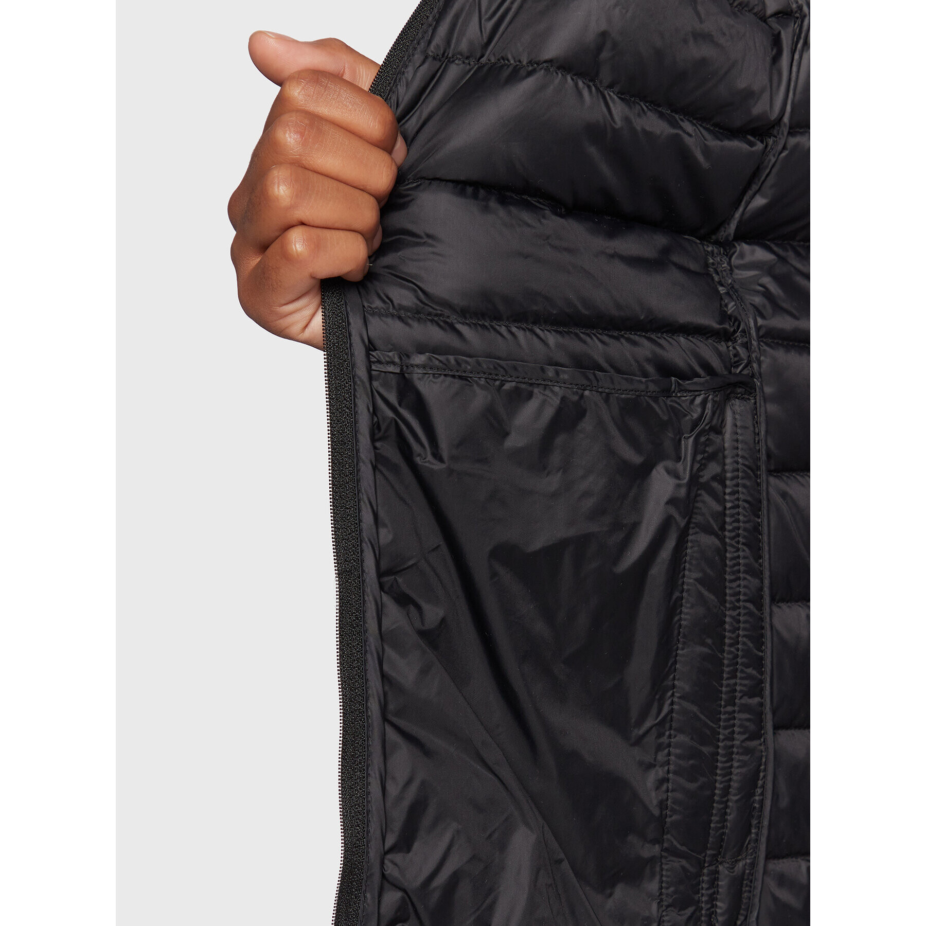 Tommy Hilfiger Пухено яке Heritage WW0WW34299 Черен Regular Fit - Pepit.bg