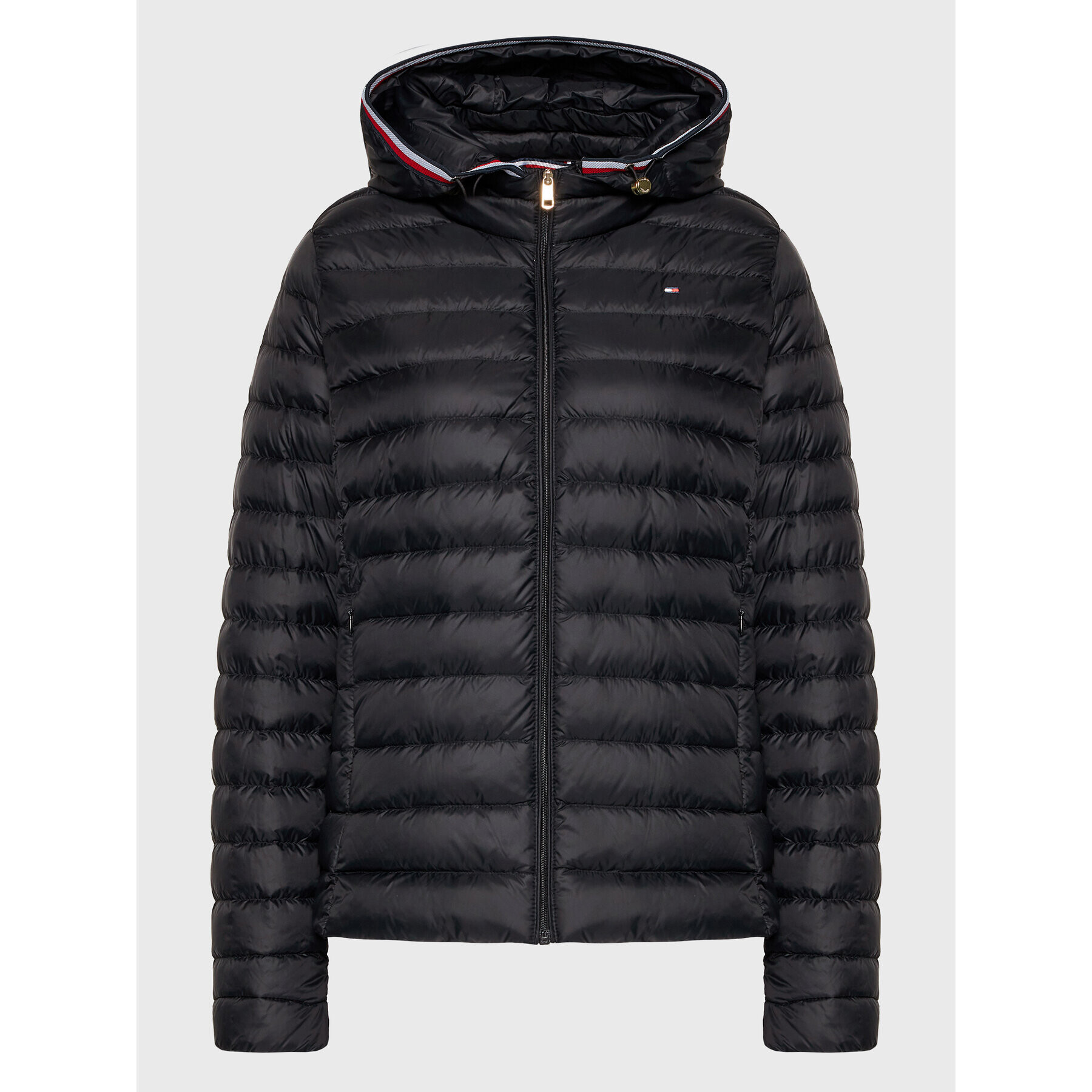 Tommy Hilfiger Пухено яке Heritage WW0WW34299 Черен Regular Fit - Pepit.bg