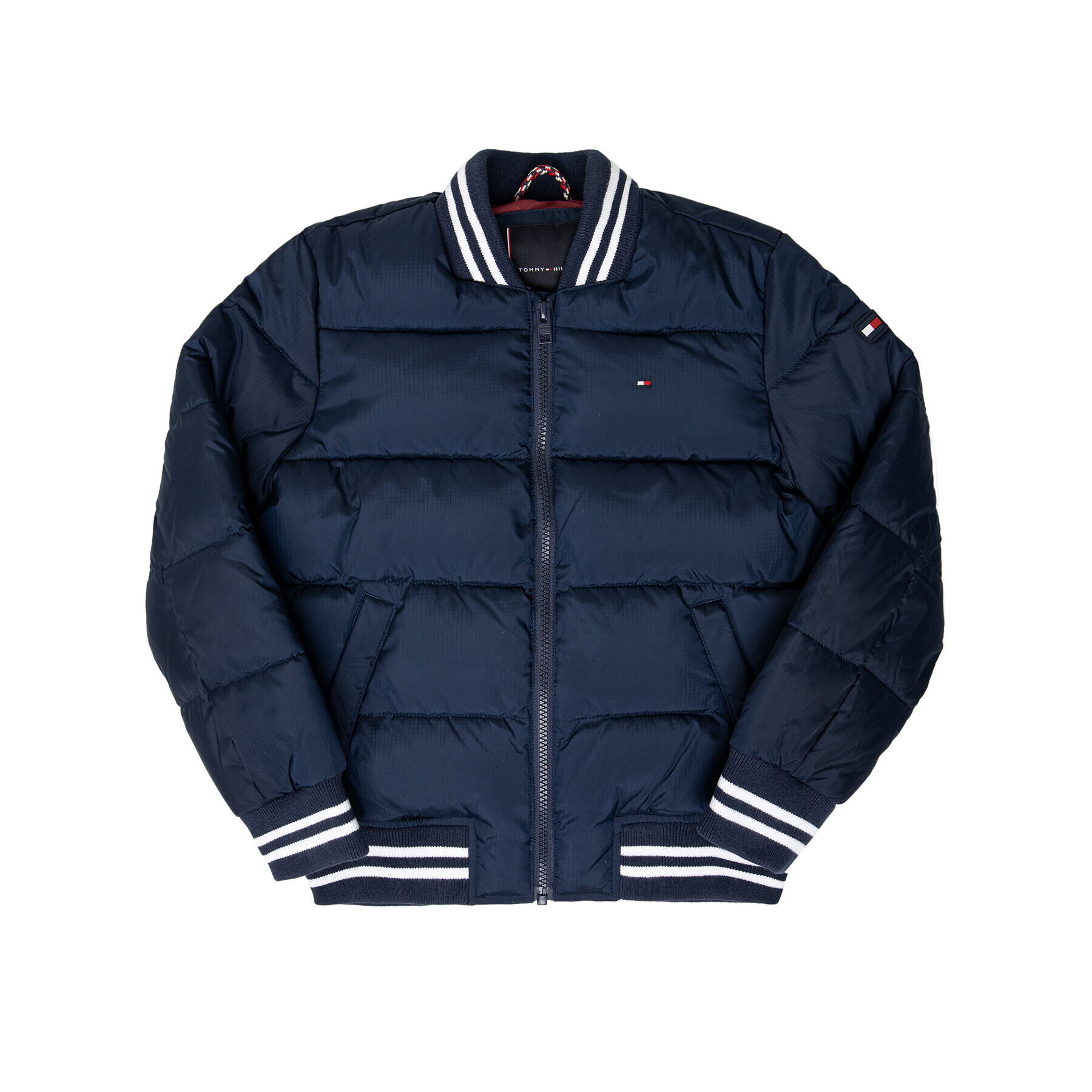 Tommy Hilfiger Пухено яке KB0KB04944 D Тъмносин Regular Fit - Pepit.bg