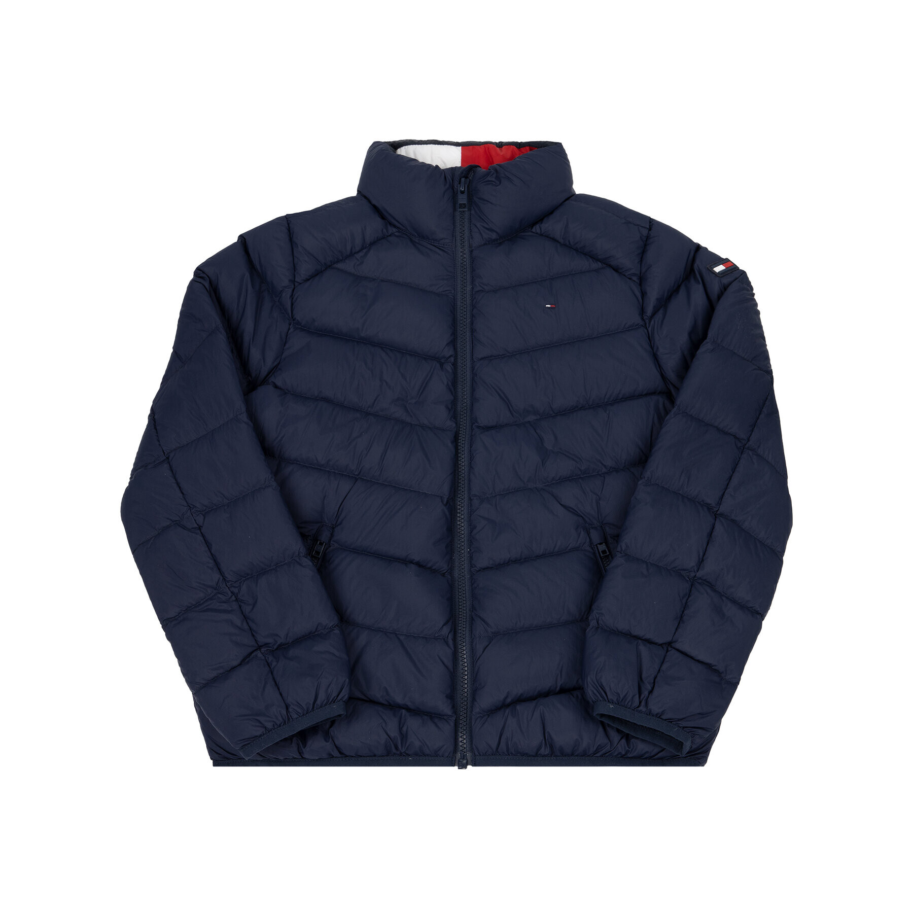 Tommy Hilfiger Пухено яке KS0KS00077 D Тъмносин Regular Fit - Pepit.bg