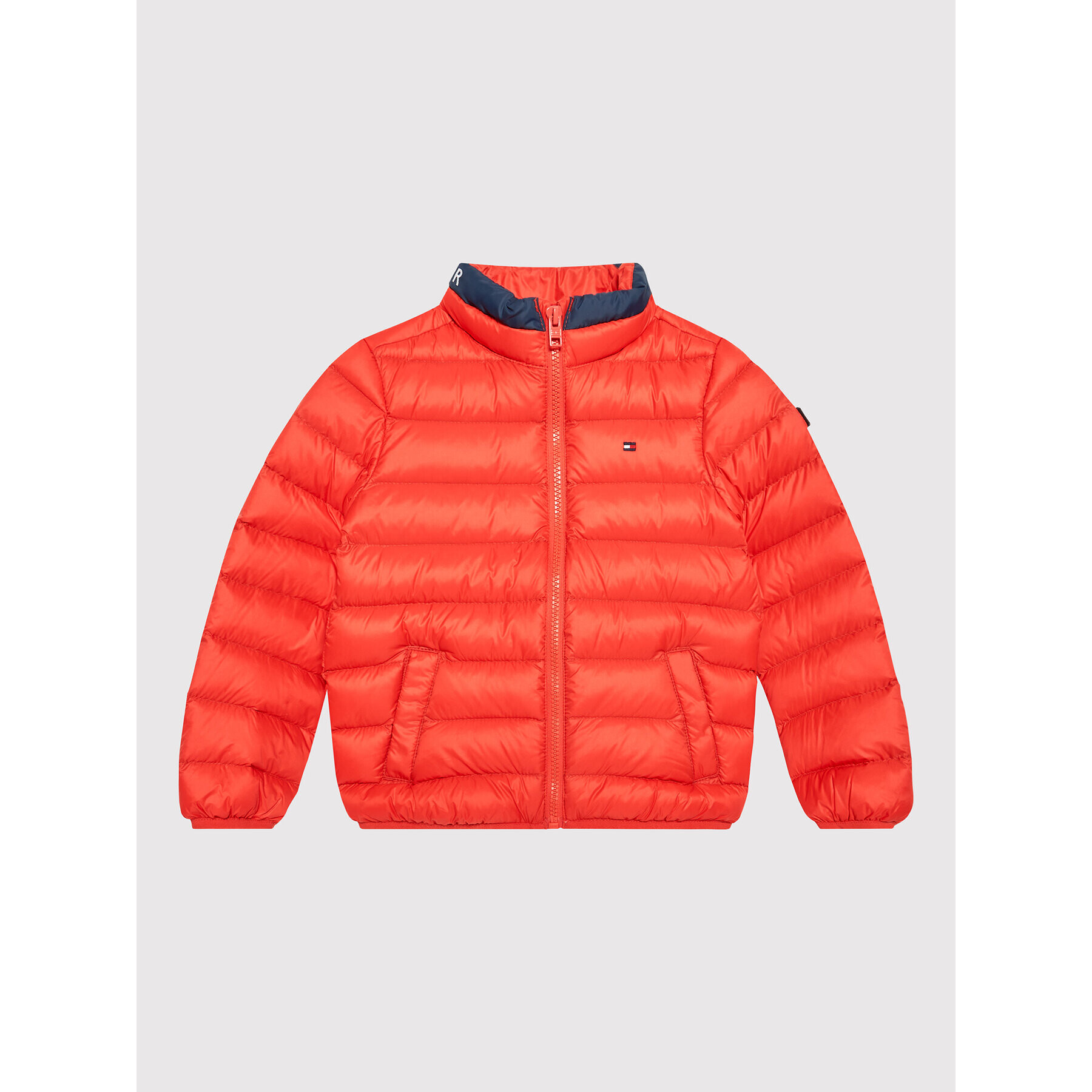 Tommy Hilfiger Пухено яке Light Down KS0KS00169 M Оранжев Regular Fit - Pepit.bg