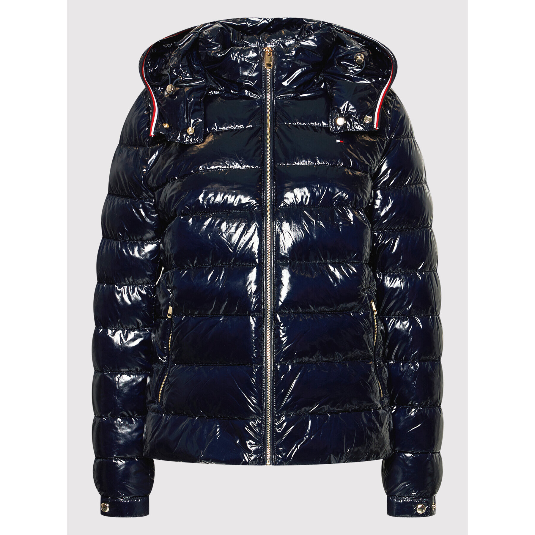 Tommy Hilfiger Пухено яке Sorona WW0WW32154 Тъмносин Regular Fit - Pepit.bg