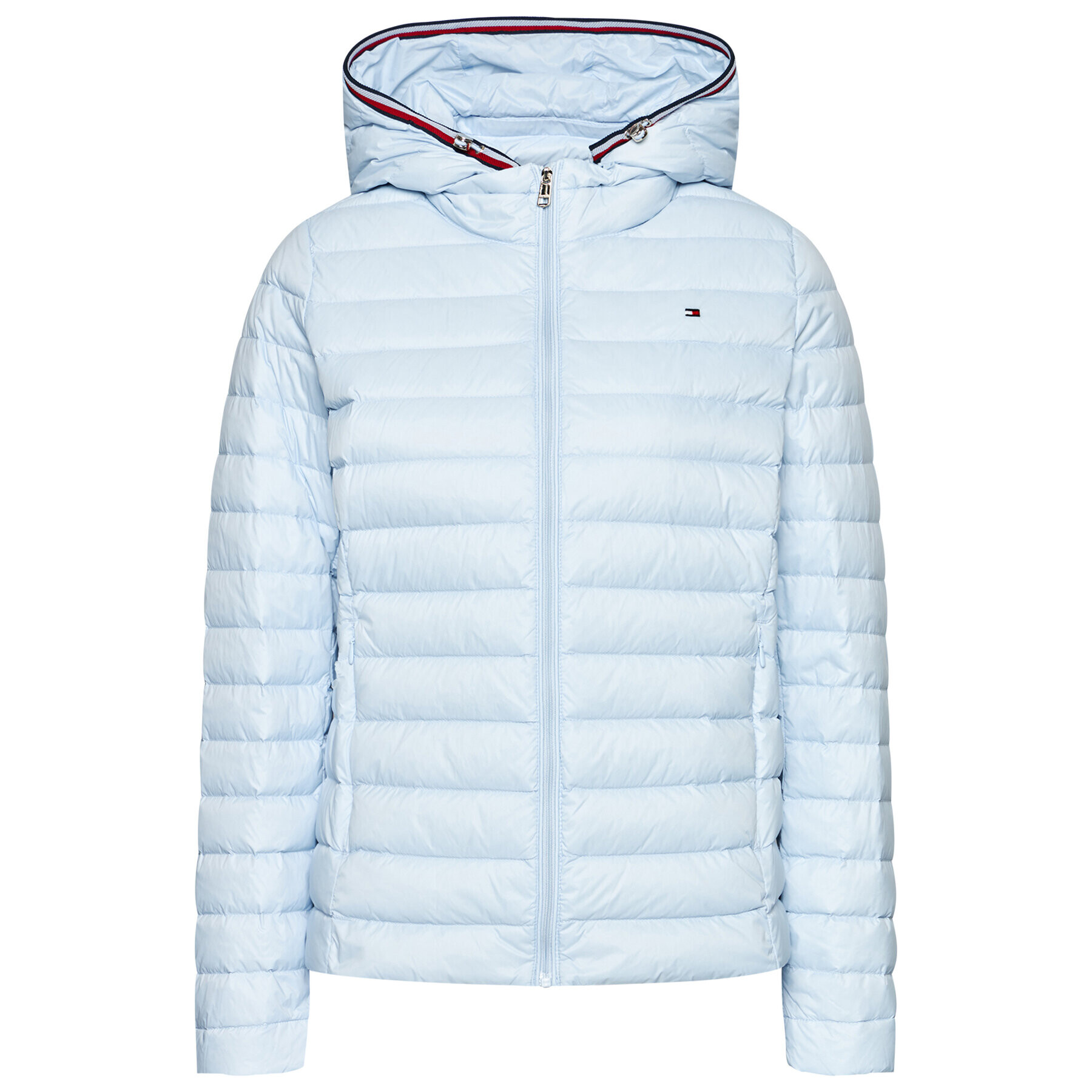 Tommy Hilfiger Пухено яке Essential WW0WW30842 Син Regular Fit - Pepit.bg