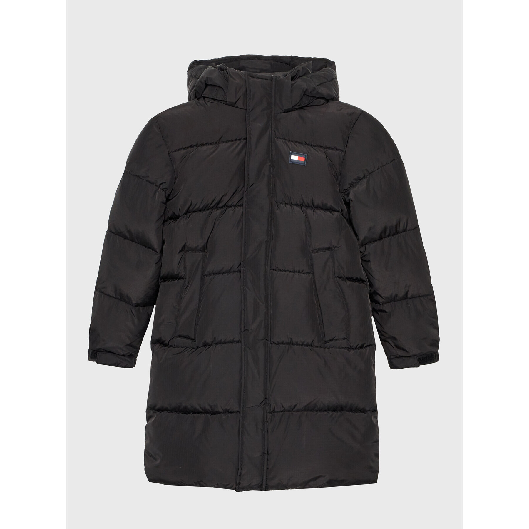 Tommy Hilfiger Пухено яке Alaska KS0KS00282 D Черен Regular Fit - Pepit.bg