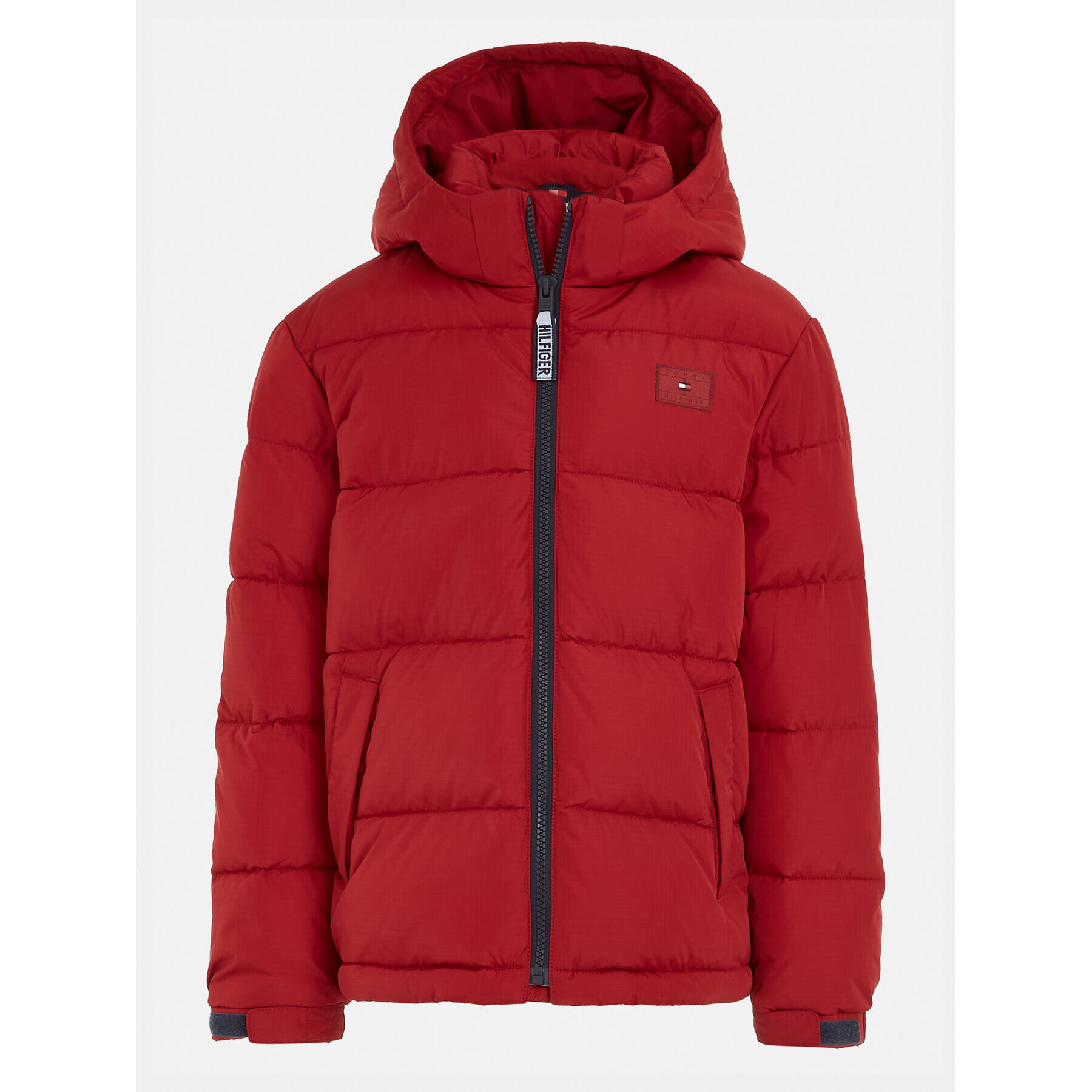 Tommy Hilfiger Пухено яке Alaska KS0KS00402 M Бордо Regular Fit - Pepit.bg