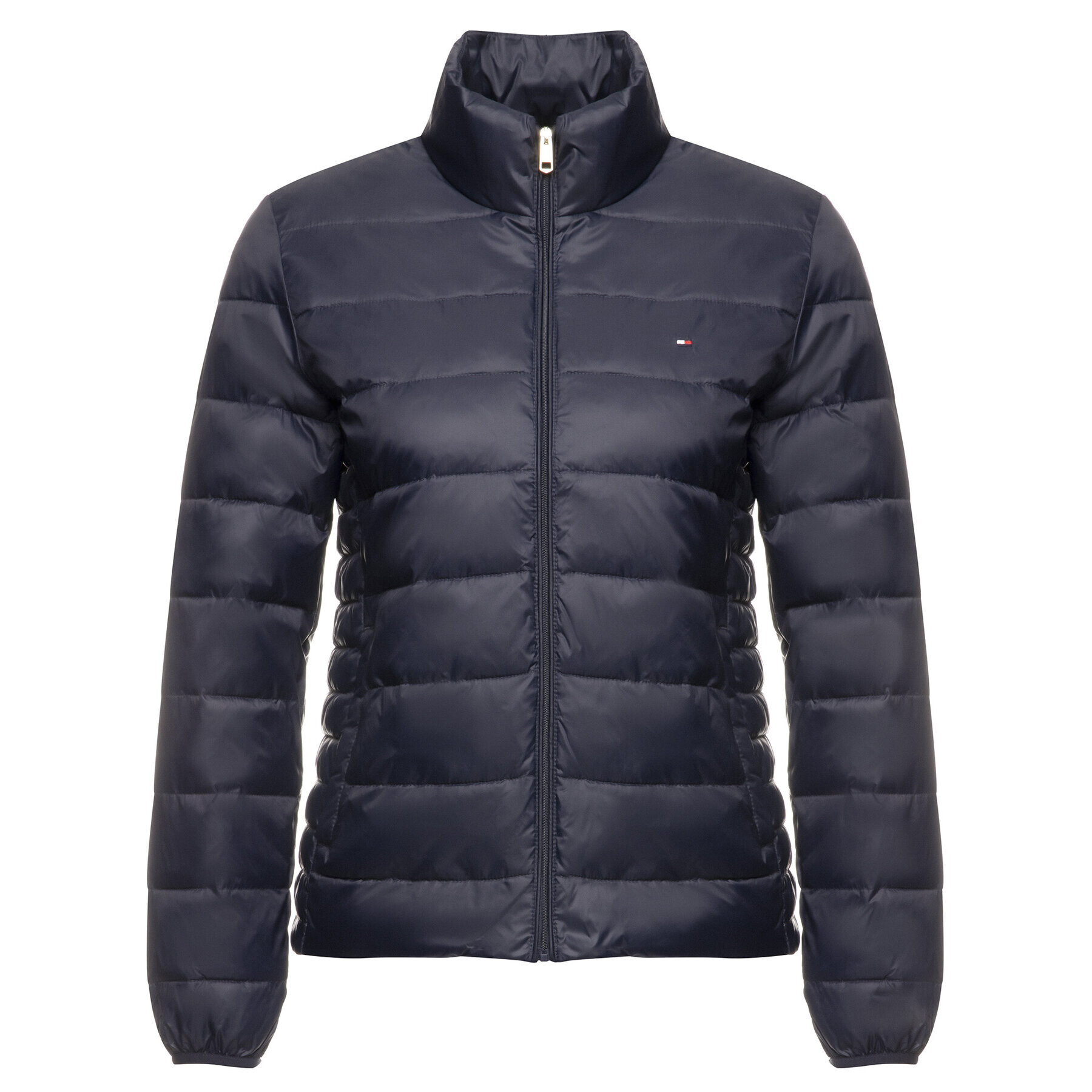 Tommy Hilfiger Пухено яке Bella WW0WW26806 Тъмносин Regular Fit - Pepit.bg