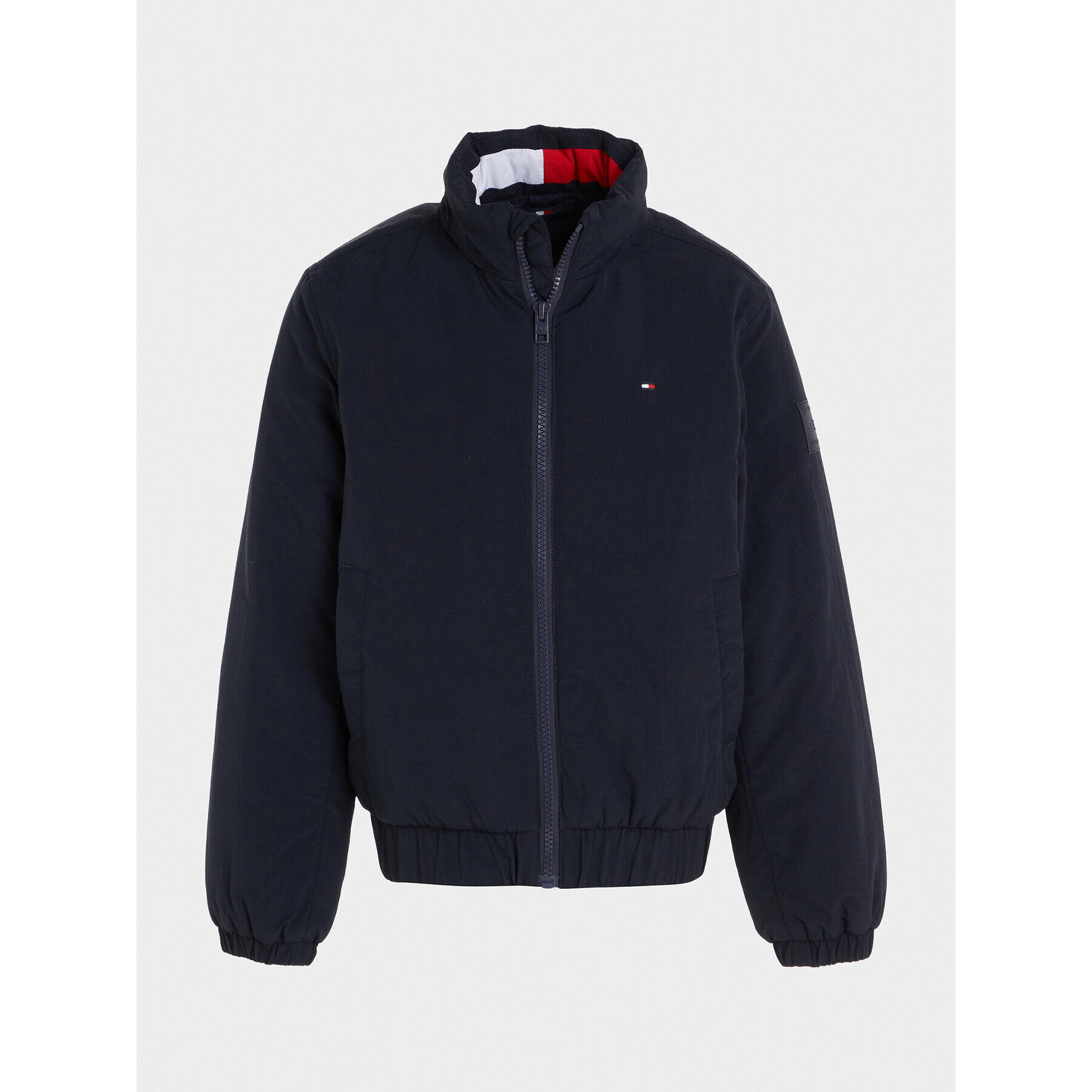 Tommy Hilfiger Пухено яке Essential KB0KB08337 D Тъмносин Regular Fit - Pepit.bg