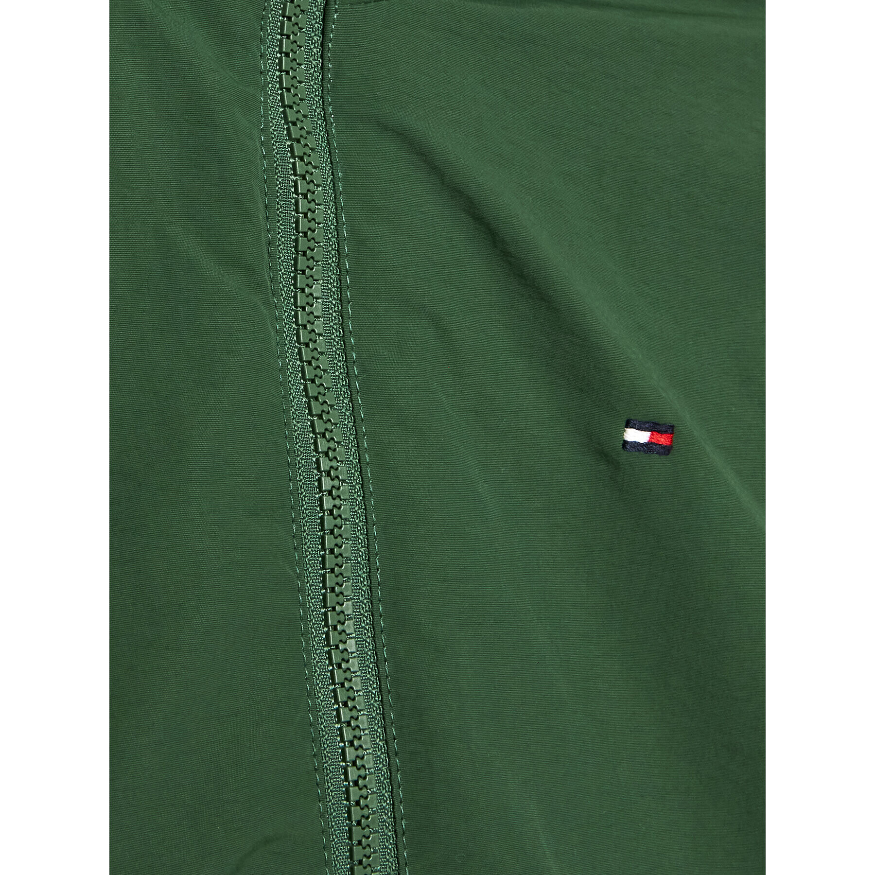 Tommy Hilfiger Пухено яке Essential KB0KB08337 D Зелен Regular Fit - Pepit.bg