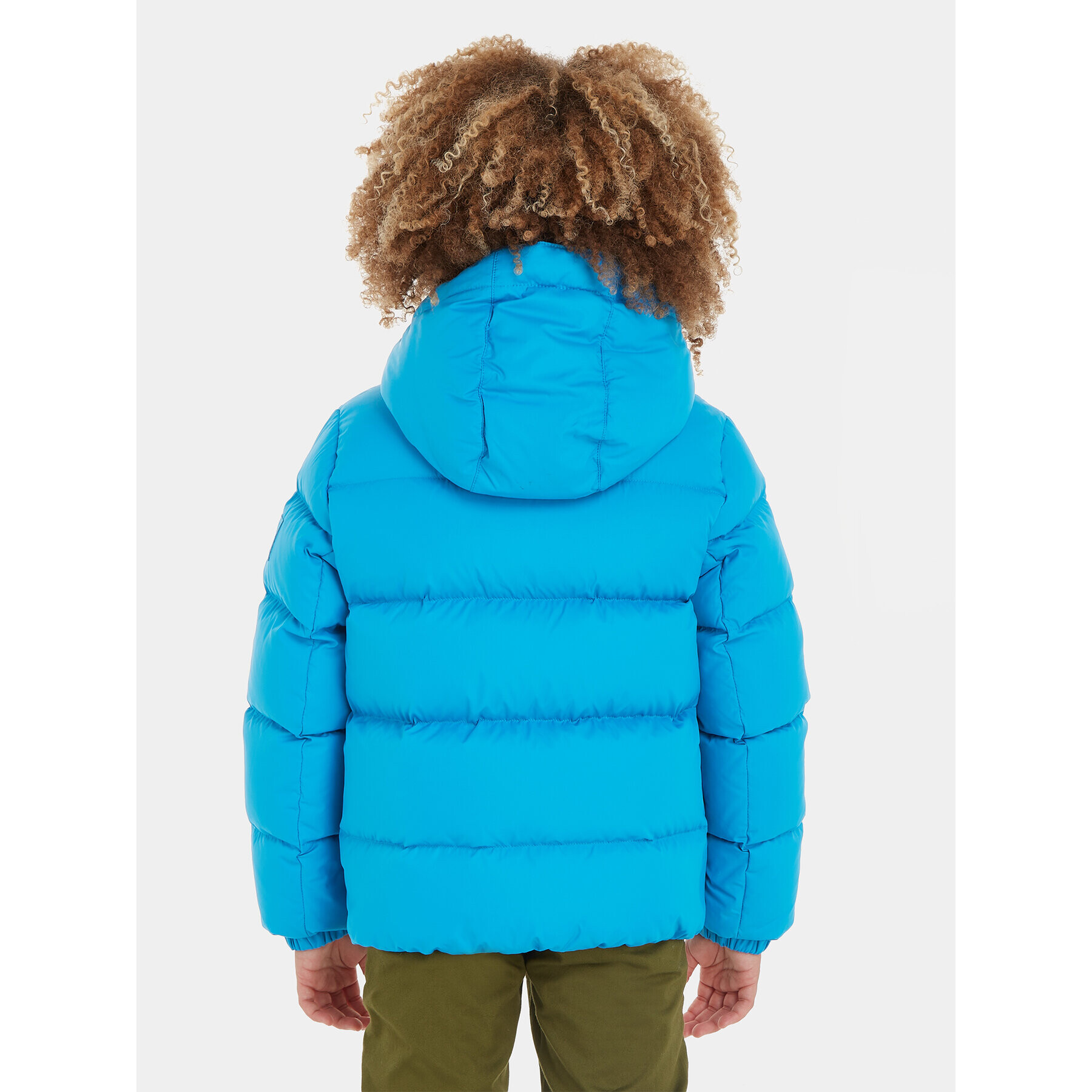 Tommy Hilfiger Пухено яке Essential KB0KB08341 M Син Regular Fit - Pepit.bg