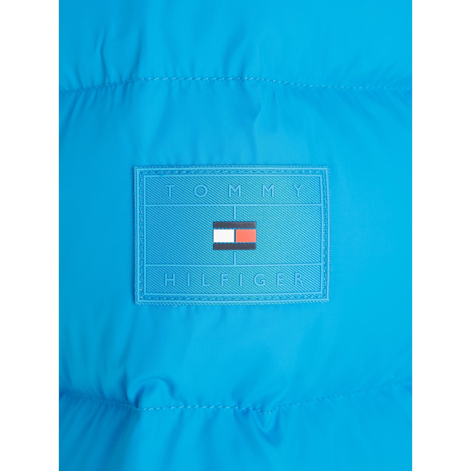 Tommy Hilfiger Пухено яке Essential KB0KB08341 S Син Regular Fit - Pepit.bg