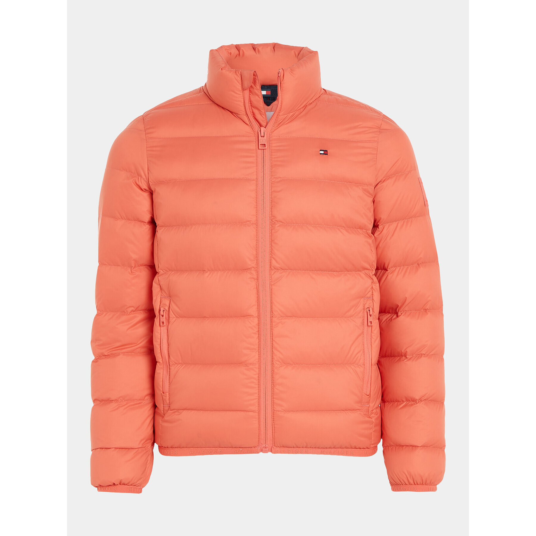 Tommy Hilfiger Пухено яке Essential KS0KS00440 M Розов Regular Fit - Pepit.bg