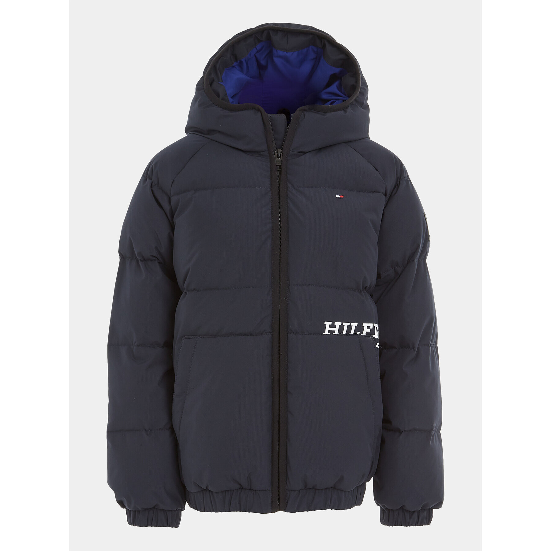 Tommy Hilfiger Пухено яке KB0KB08342 D Тъмносин Regular Fit - Pepit.bg