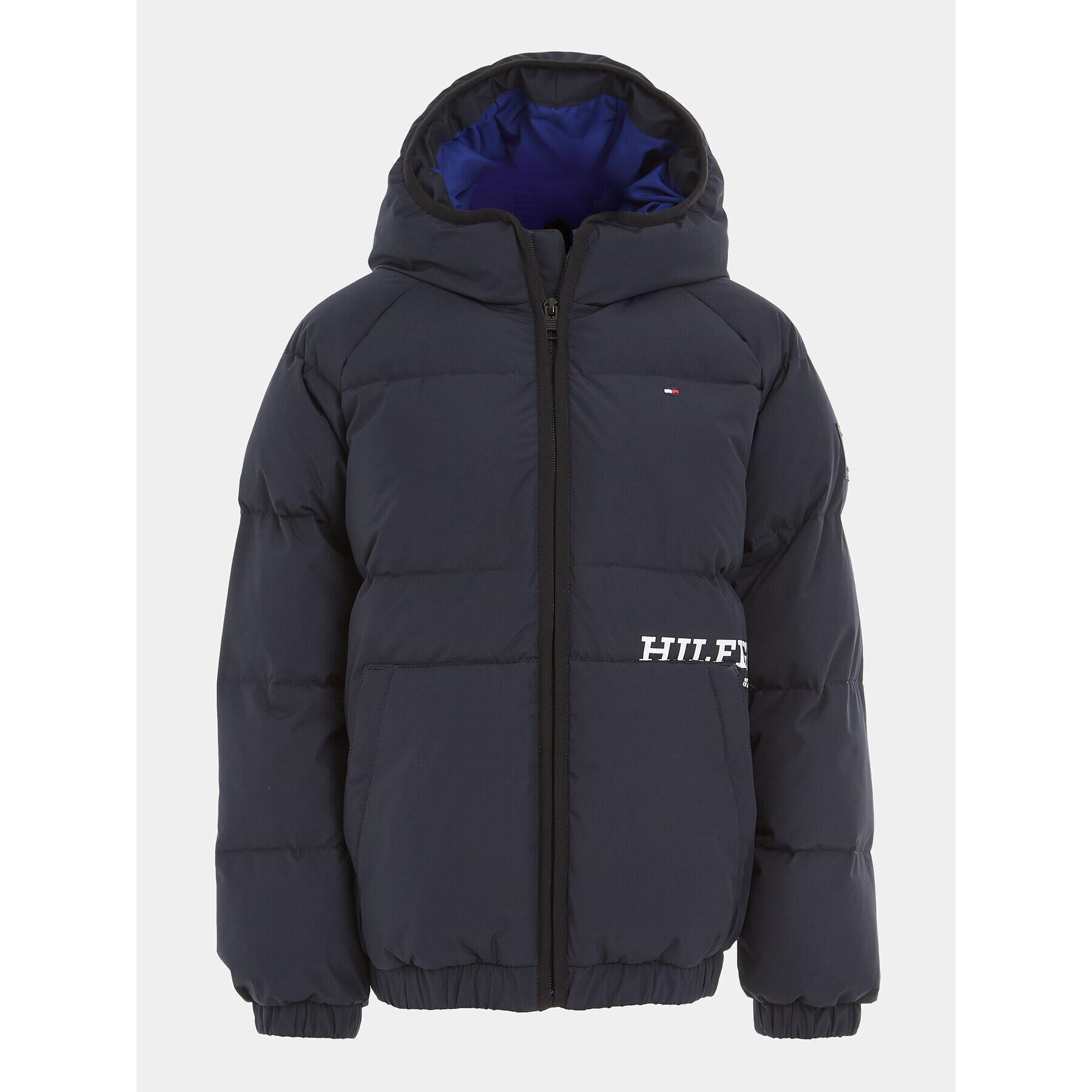Tommy Hilfiger Пухено яке KB0KB08342 Тъмносин Regular Fit - Pepit.bg