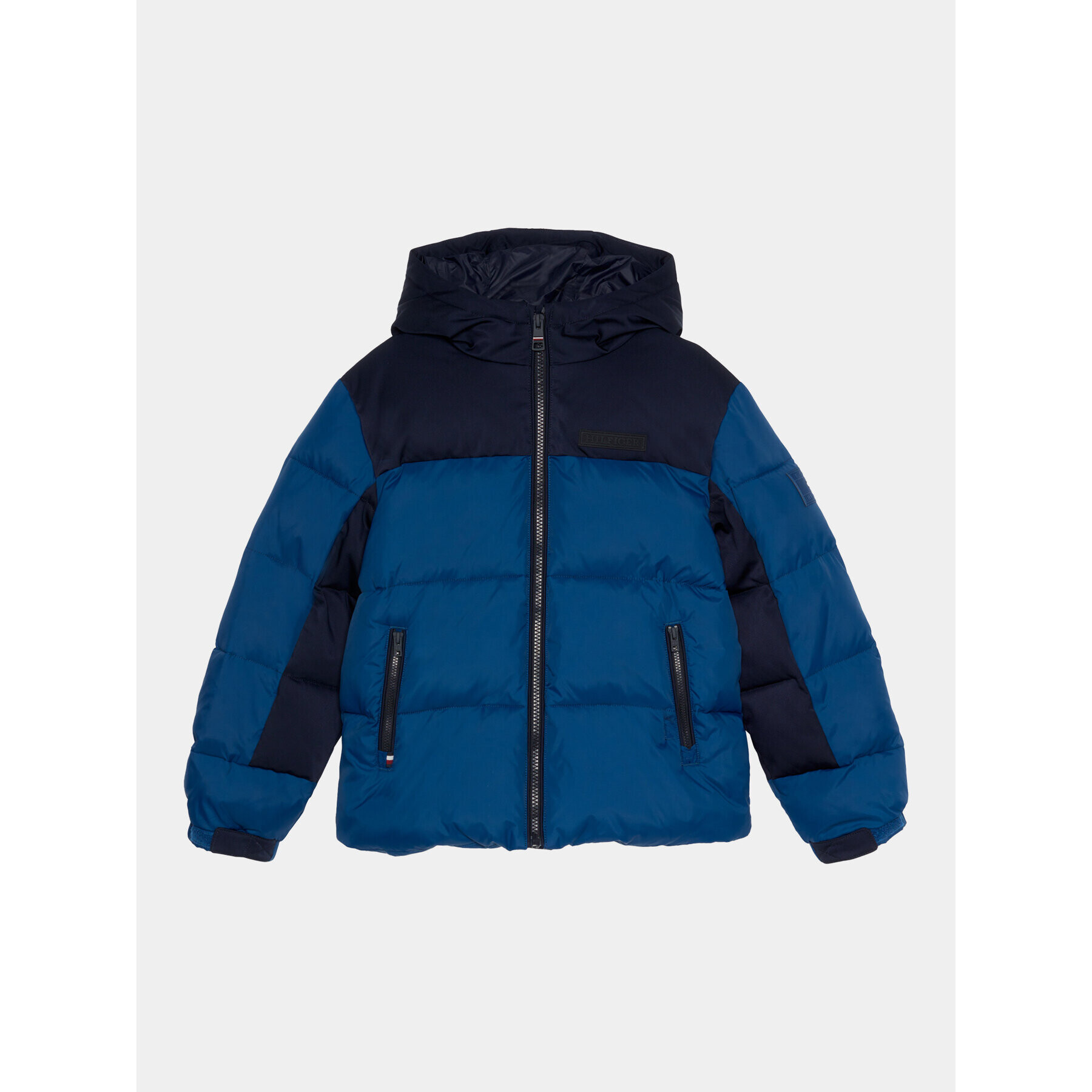 Tommy Hilfiger Пухено яке KB0KB08785 M Син Regular Fit - Pepit.bg