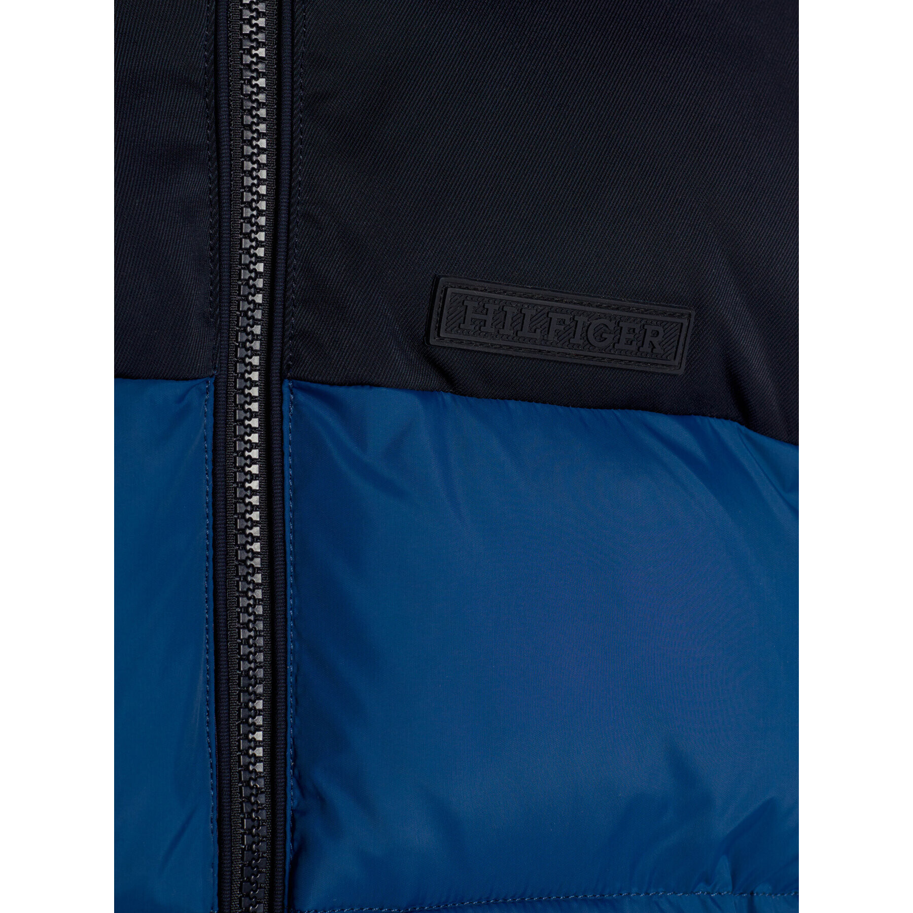 Tommy Hilfiger Пухено яке KB0KB08785 M Син Regular Fit - Pepit.bg