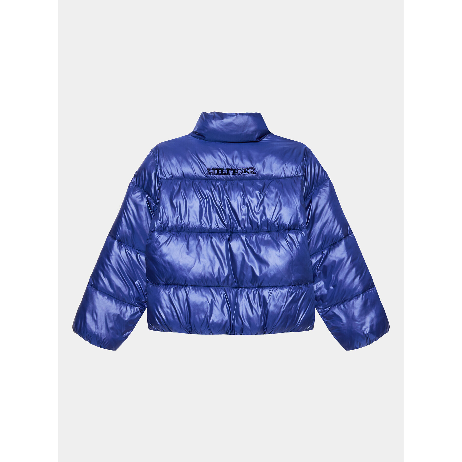 Tommy Hilfiger Пухено яке KG0KG07392 D Син Regular Fit - Pepit.bg