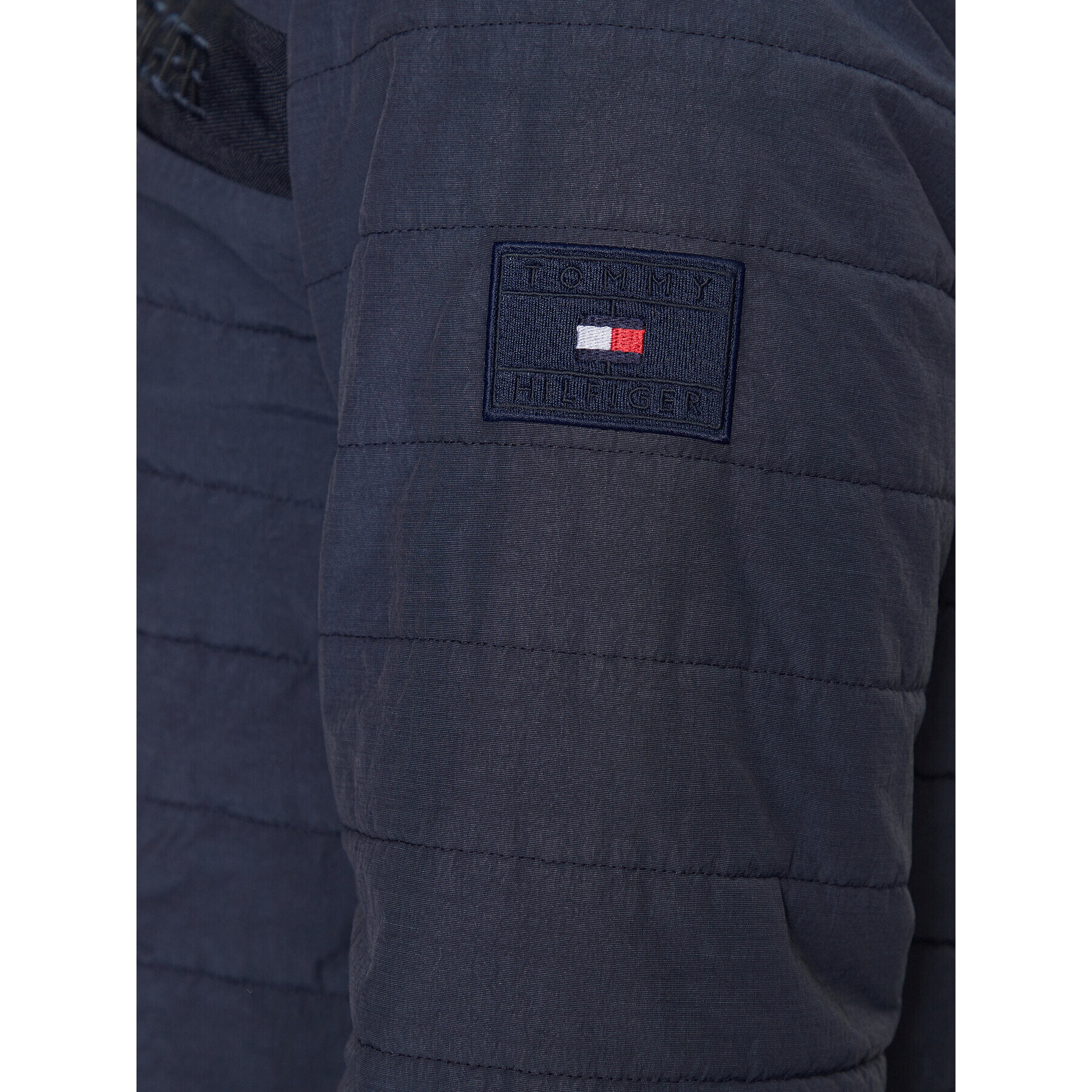 Tommy Hilfiger Пухено яке MW0MW31638 Тъмносин Regular Fit - Pepit.bg