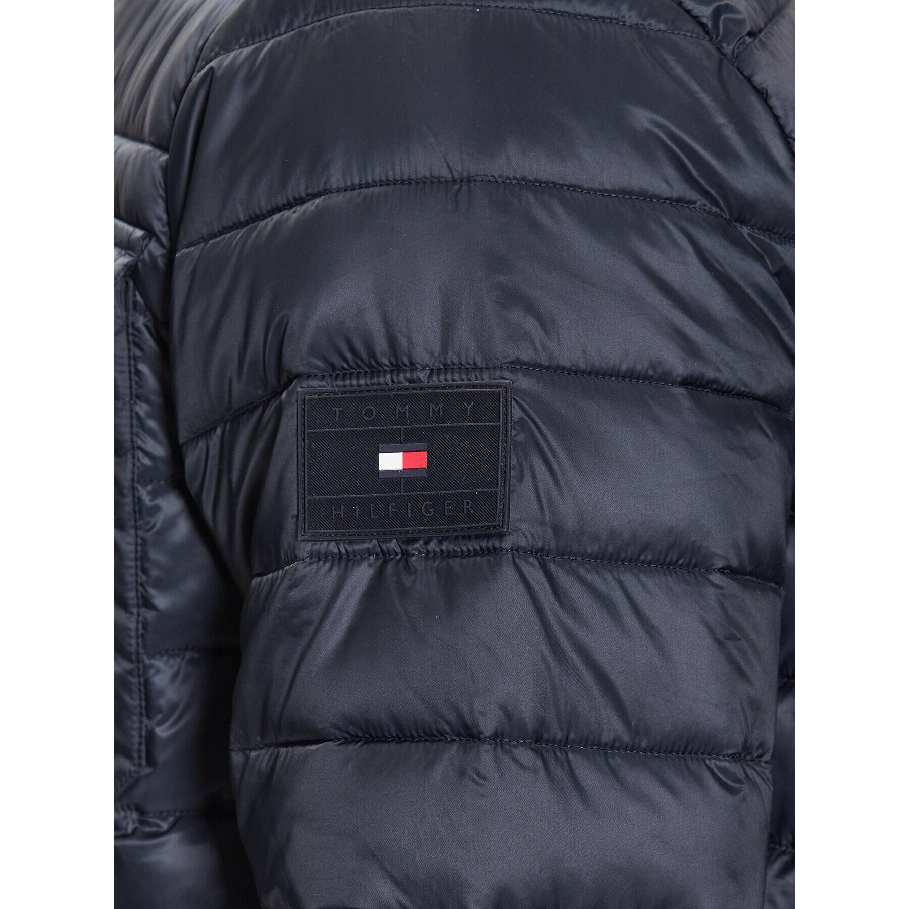 Tommy Hilfiger Пухено яке MW0MW32351 Тъмносин Regular Fit - Pepit.bg