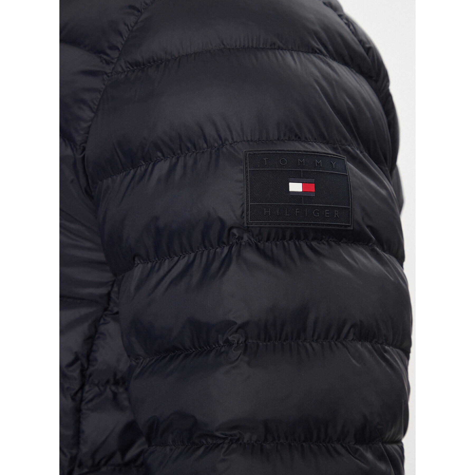 Tommy Hilfiger Пухено яке MW0MW34952 Тъмносин Regular Fit - Pepit.bg