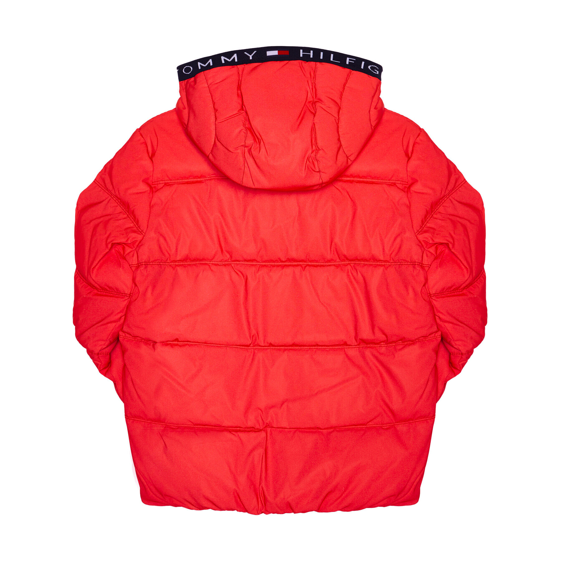 Tommy Hilfiger Пухено яке Padded Reflective KB0KB05883 D Червен Regular Fit - Pepit.bg