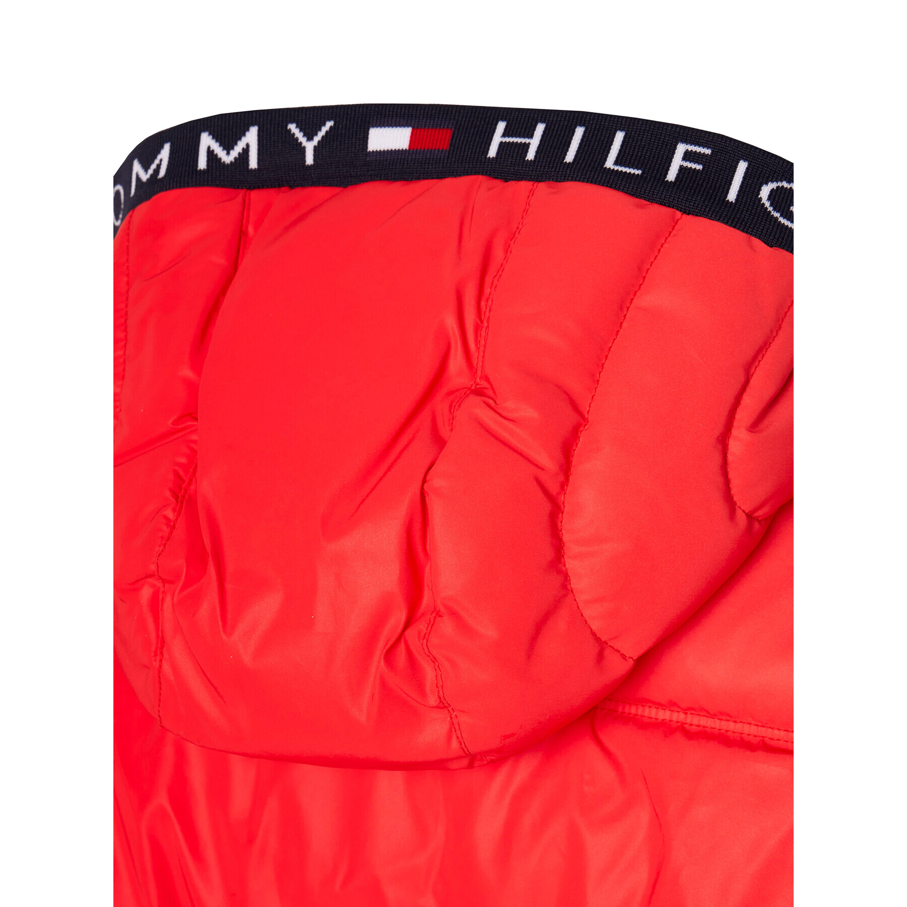 Tommy Hilfiger Пухено яке Padded Reflective KB0KB05883 D Червен Regular Fit - Pepit.bg