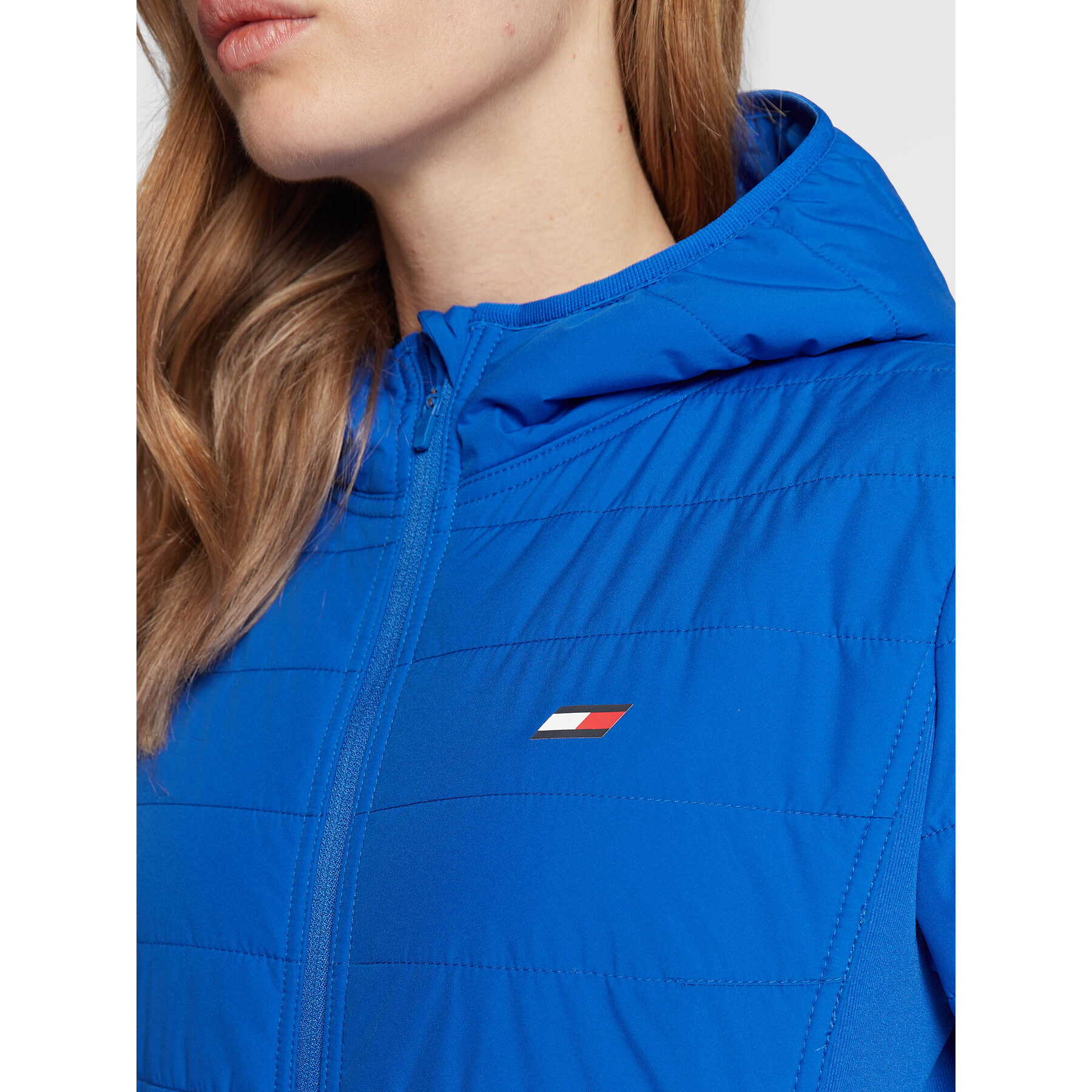 Tommy Hilfiger Пухено яке S10S101503 Син Slim Fit - Pepit.bg