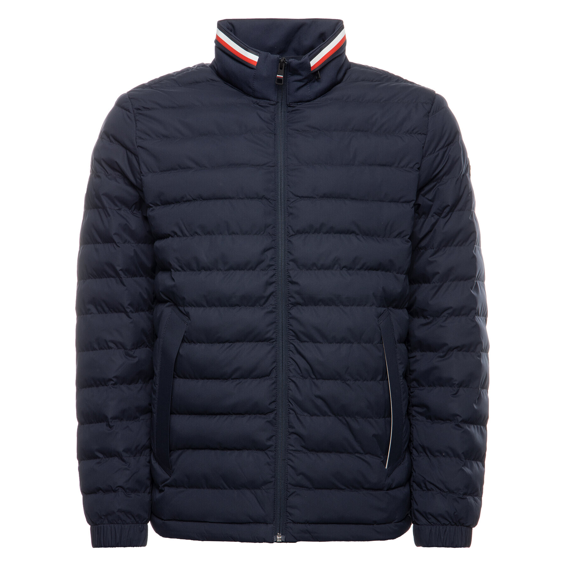 Tommy Hilfiger Пухено яке Strech Quilted MW0MW11495 Тъмносин Regular Fit - Pepit.bg