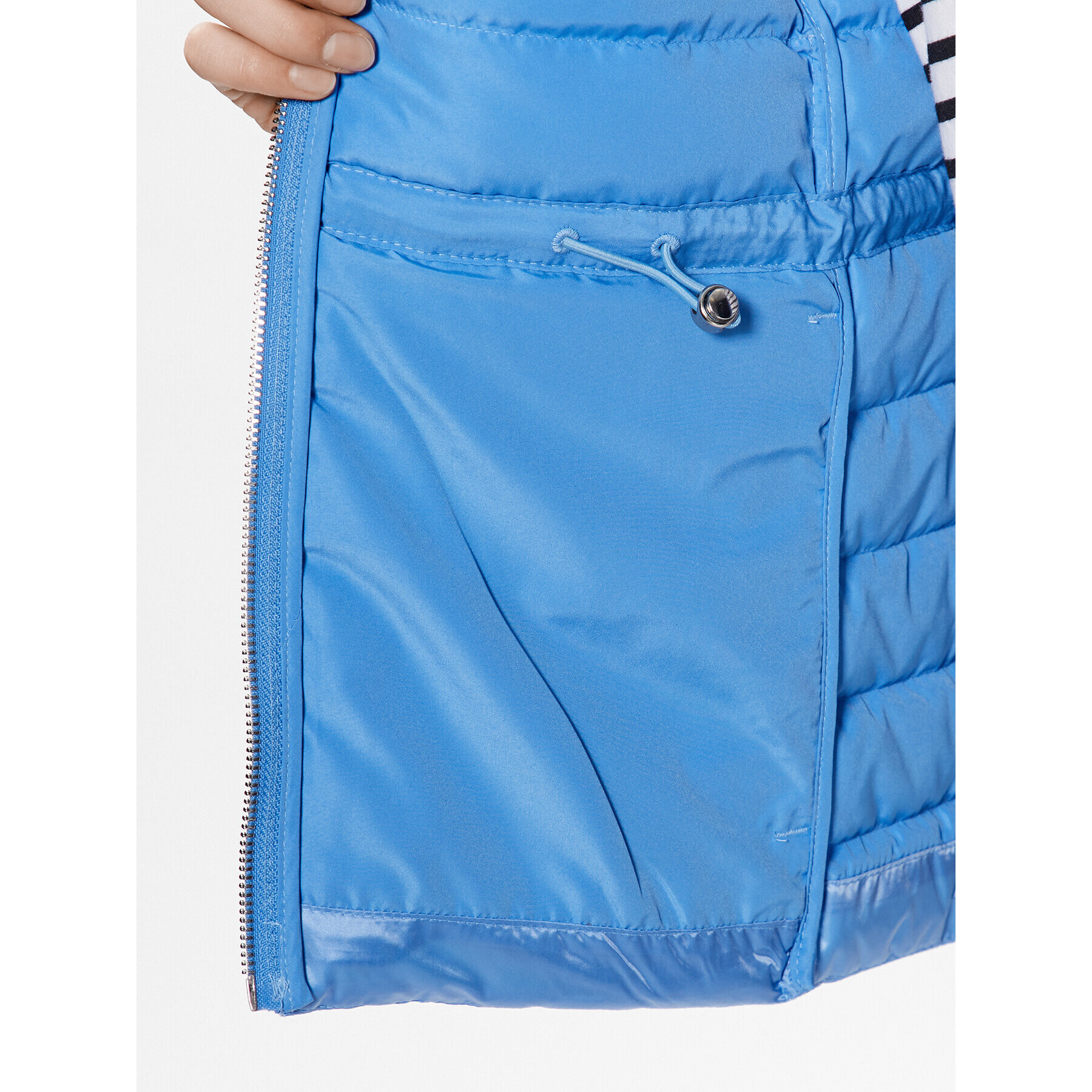 Tommy Hilfiger Пухено яке WW0WW37264 Син Regular Fit - Pepit.bg