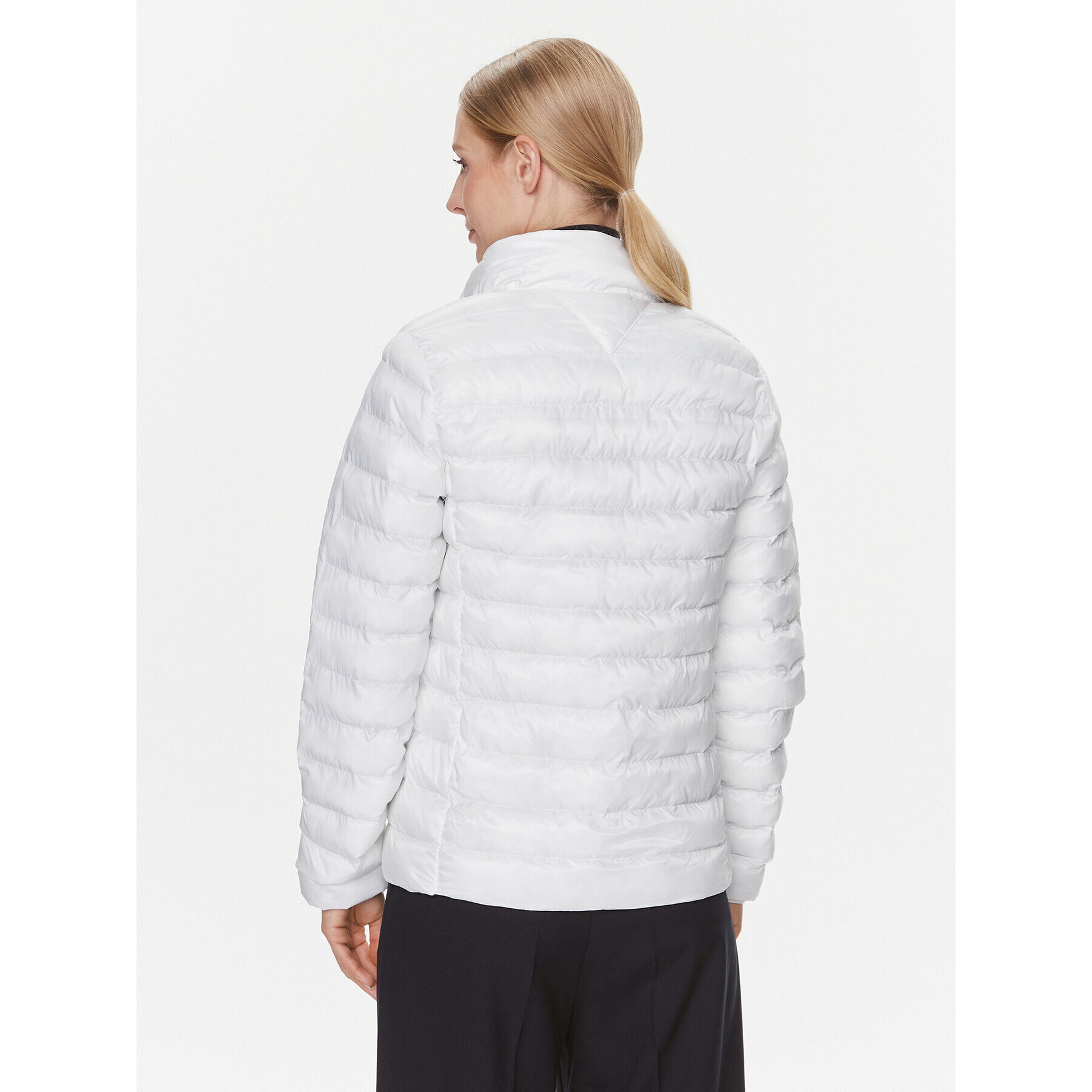 Tommy Hilfiger Пухено яке WW0WW38927 Бял Regular Fit - Pepit.bg
