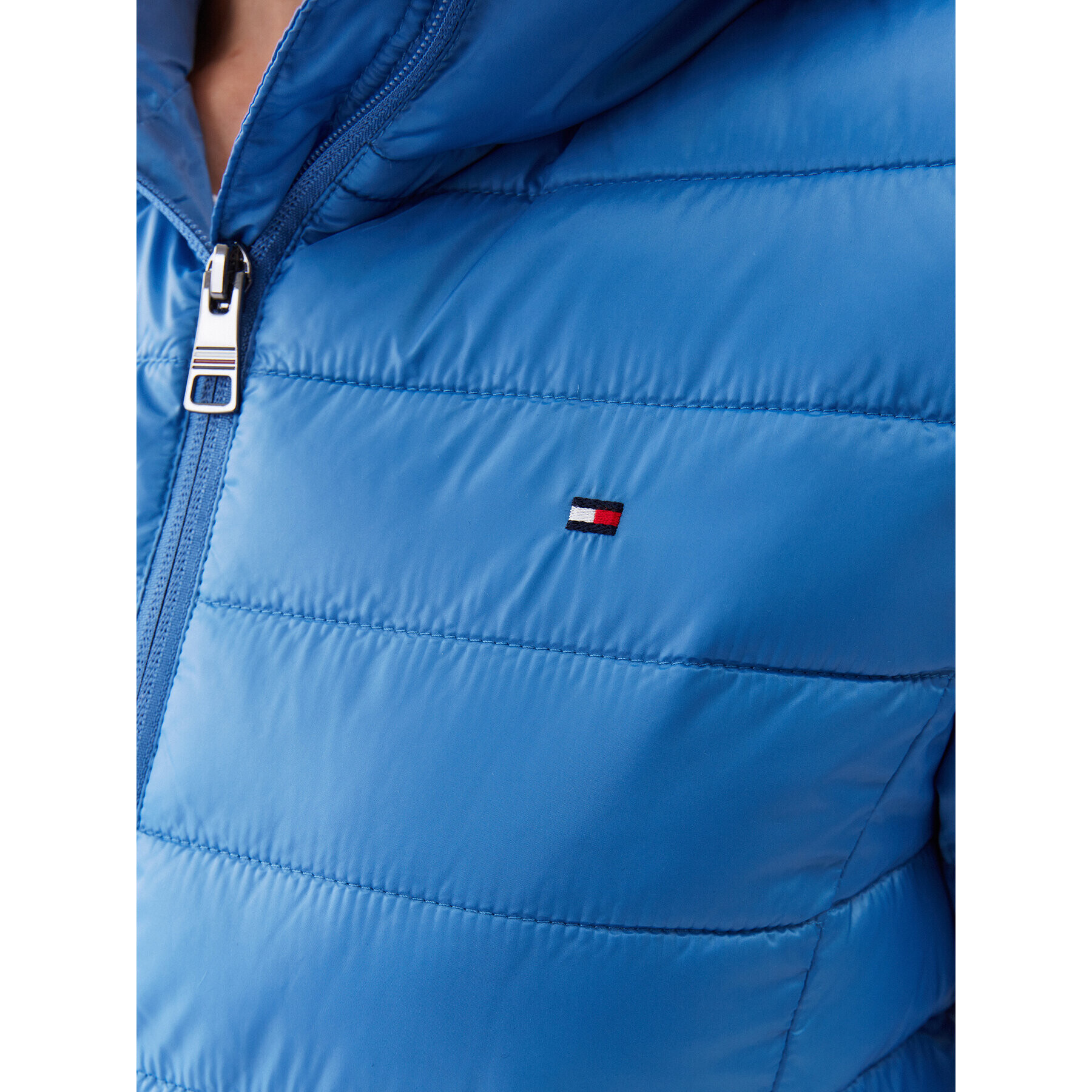 Tommy Hilfiger Пухено яке WW0WW38927 Син Regular Fit - Pepit.bg