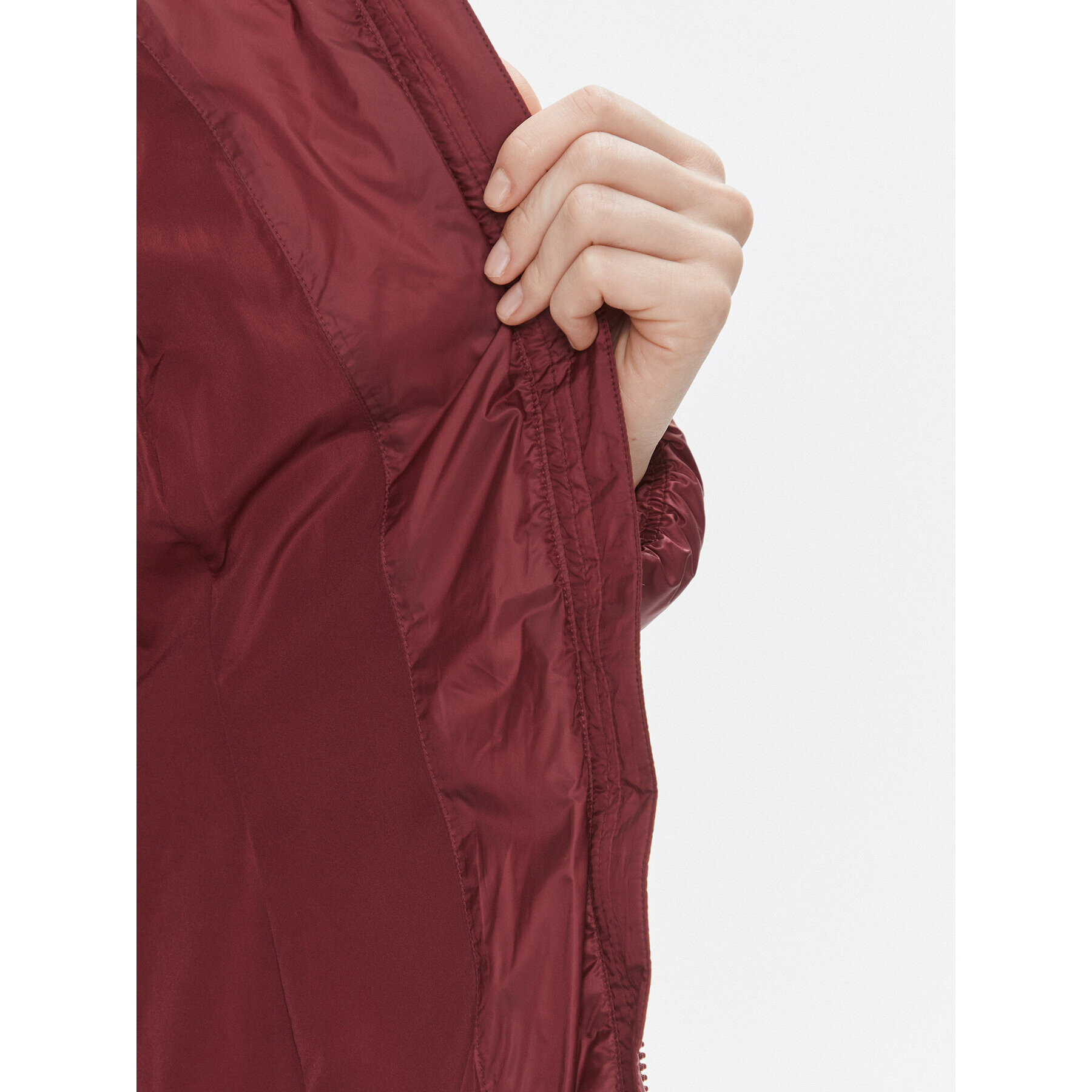 Tommy Hilfiger Пухено яке WW0WW39581 Бордо Regular Fit - Pepit.bg