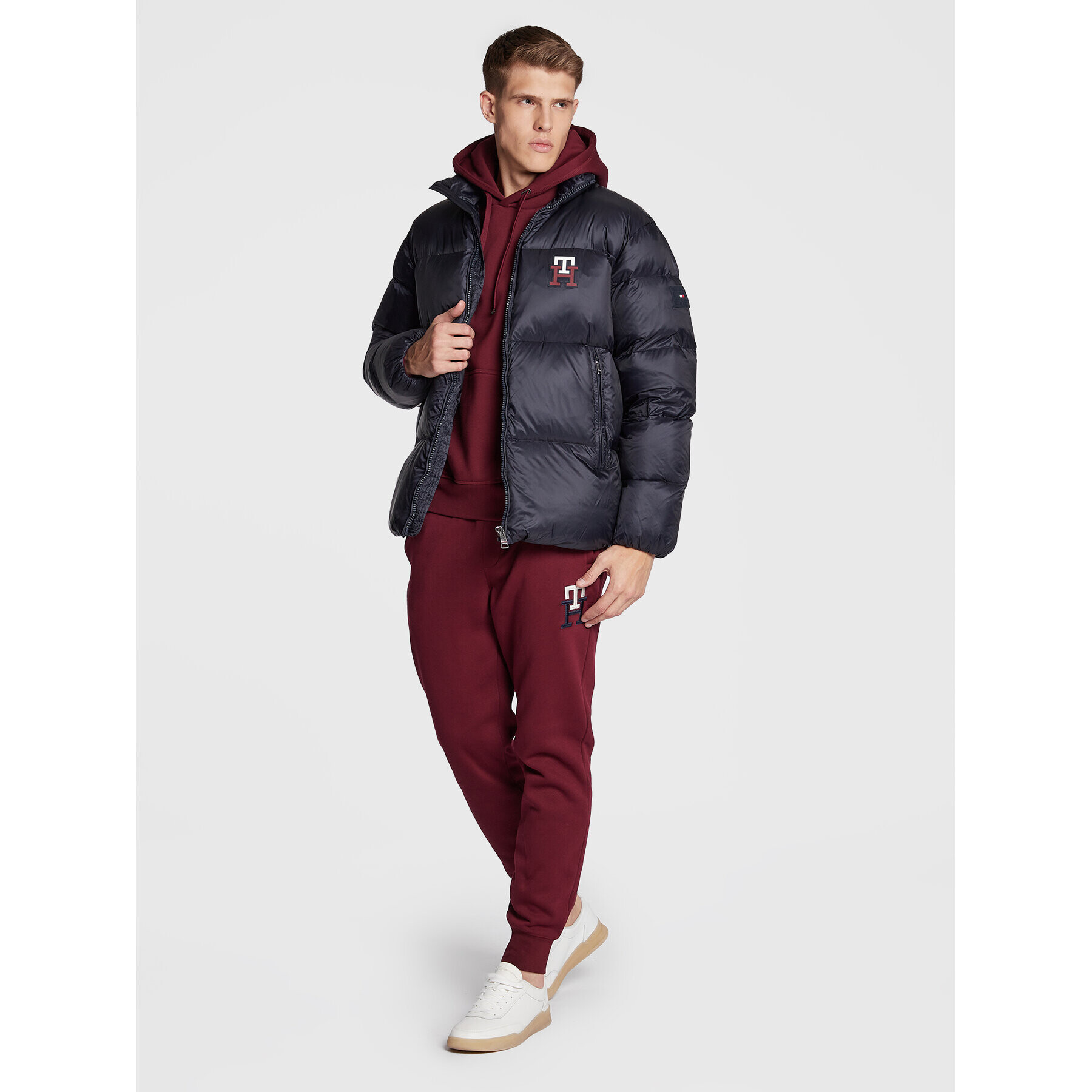 Tommy Hilfiger Пухено яке Zero Gravity MW0MW27684 Тъмносин Regular Fit - Pepit.bg