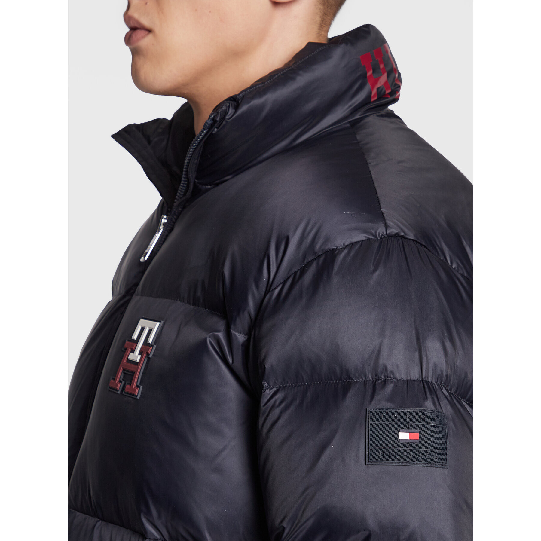 Tommy Hilfiger Пухено яке Zero Gravity MW0MW27684 Тъмносин Regular Fit - Pepit.bg