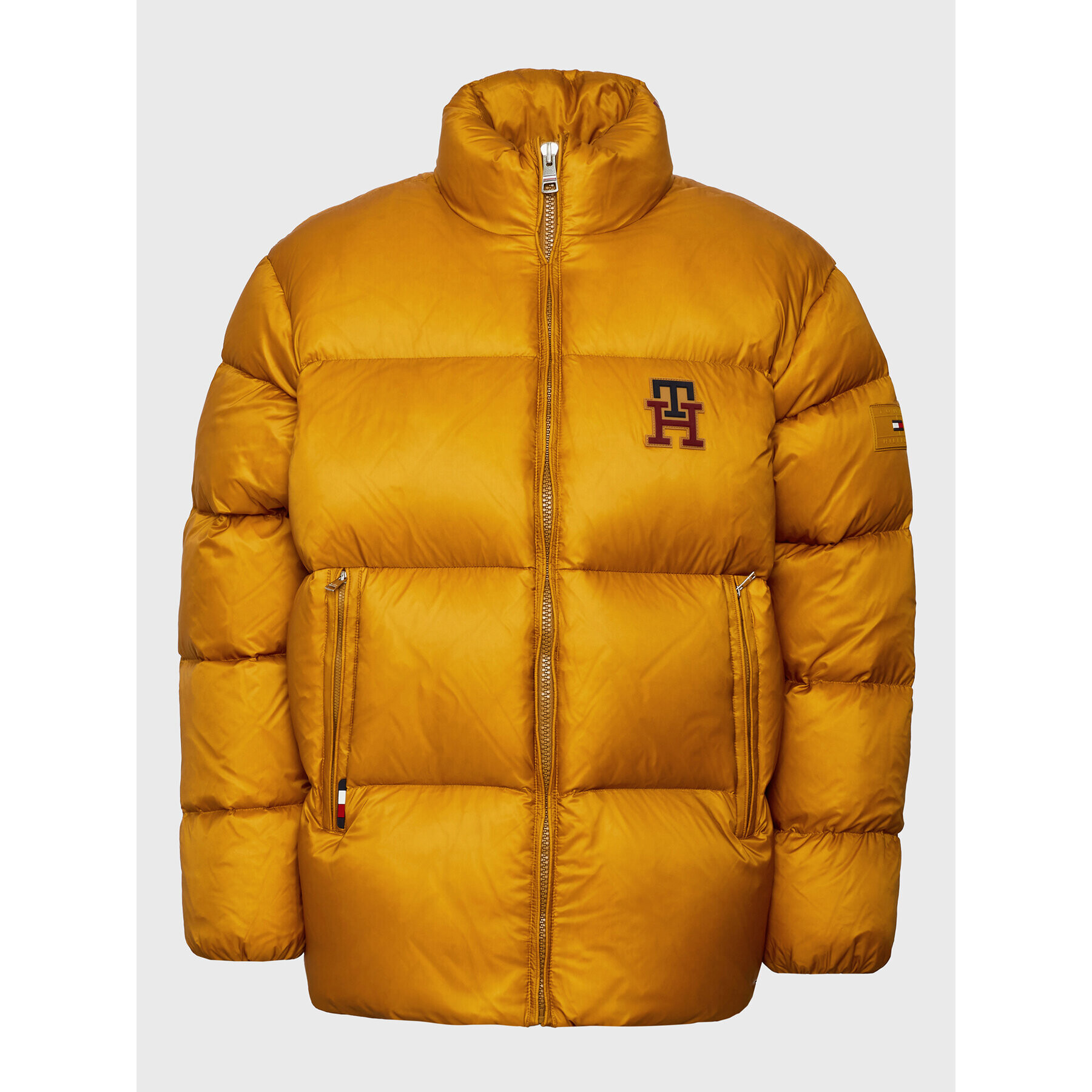 Tommy Hilfiger Пухено яке Zero Gravity MW0MW27684 Жълт Regular Fit - Pepit.bg