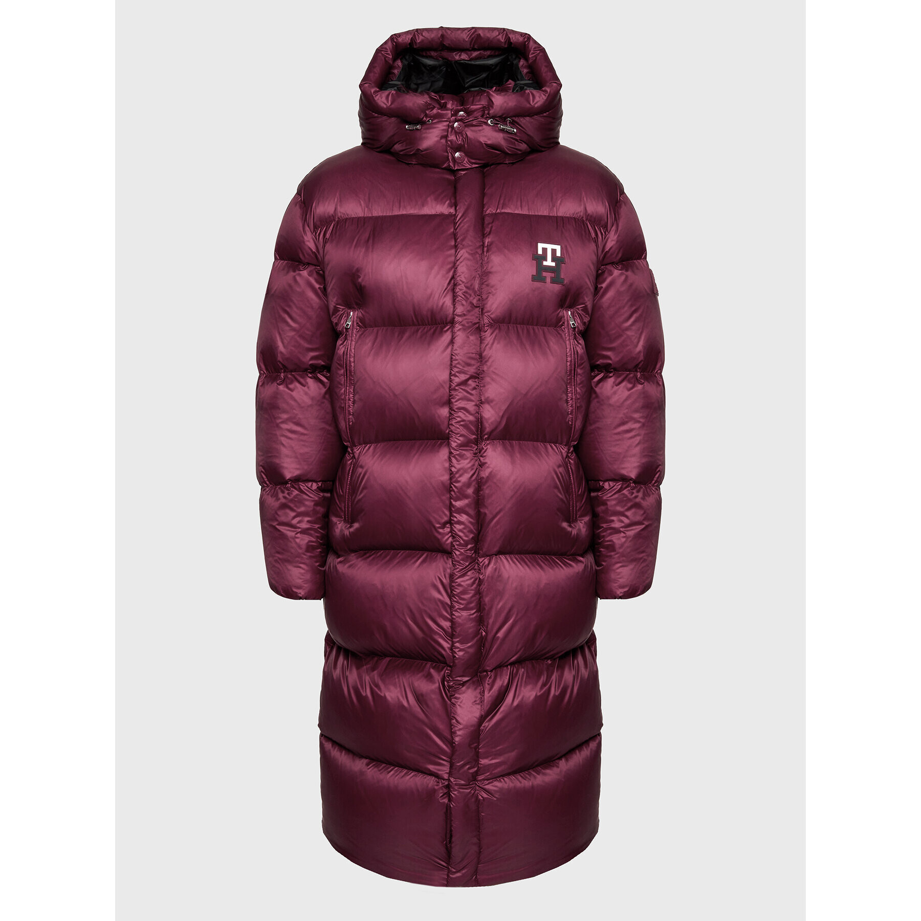 Tommy Hilfiger Пухено яке Zero Gravity MW0MW27686 Бордо Regular Fit - Pepit.bg