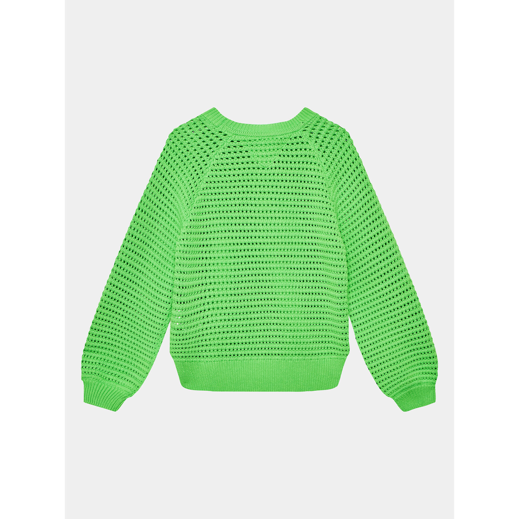 Tommy Hilfiger Пуловер Crochet KG0KG07286 D Зелен Regular Fit - Pepit.bg