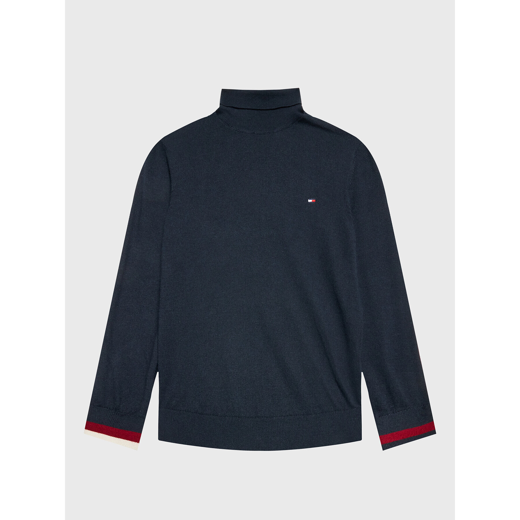 Tommy Hilfiger Пуловер Essential KB0KB07837 D Тъмносин Regular Fit - Pepit.bg