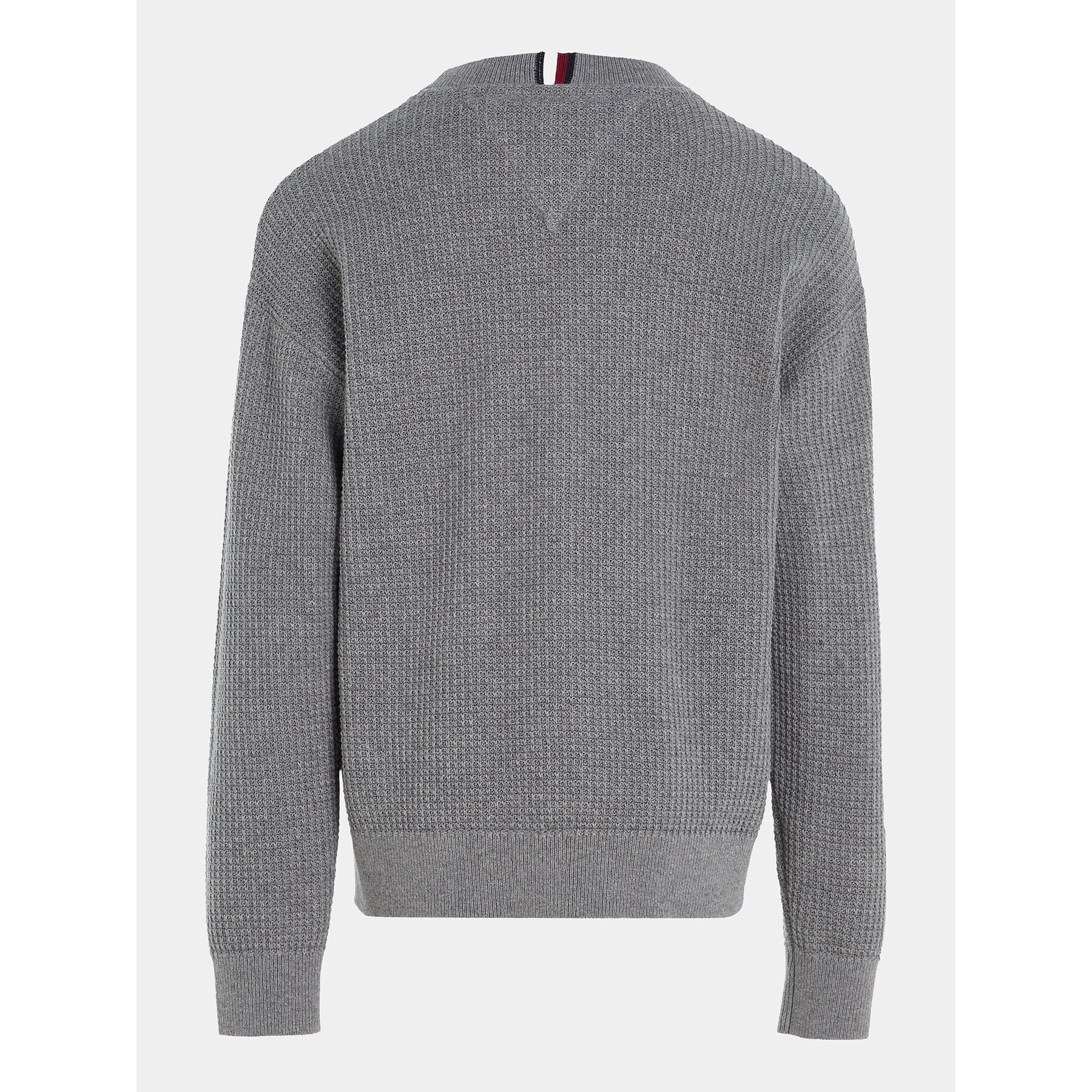 Tommy Hilfiger Пуловер Essential KB0KB08504 Сив Regular Fit - Pepit.bg