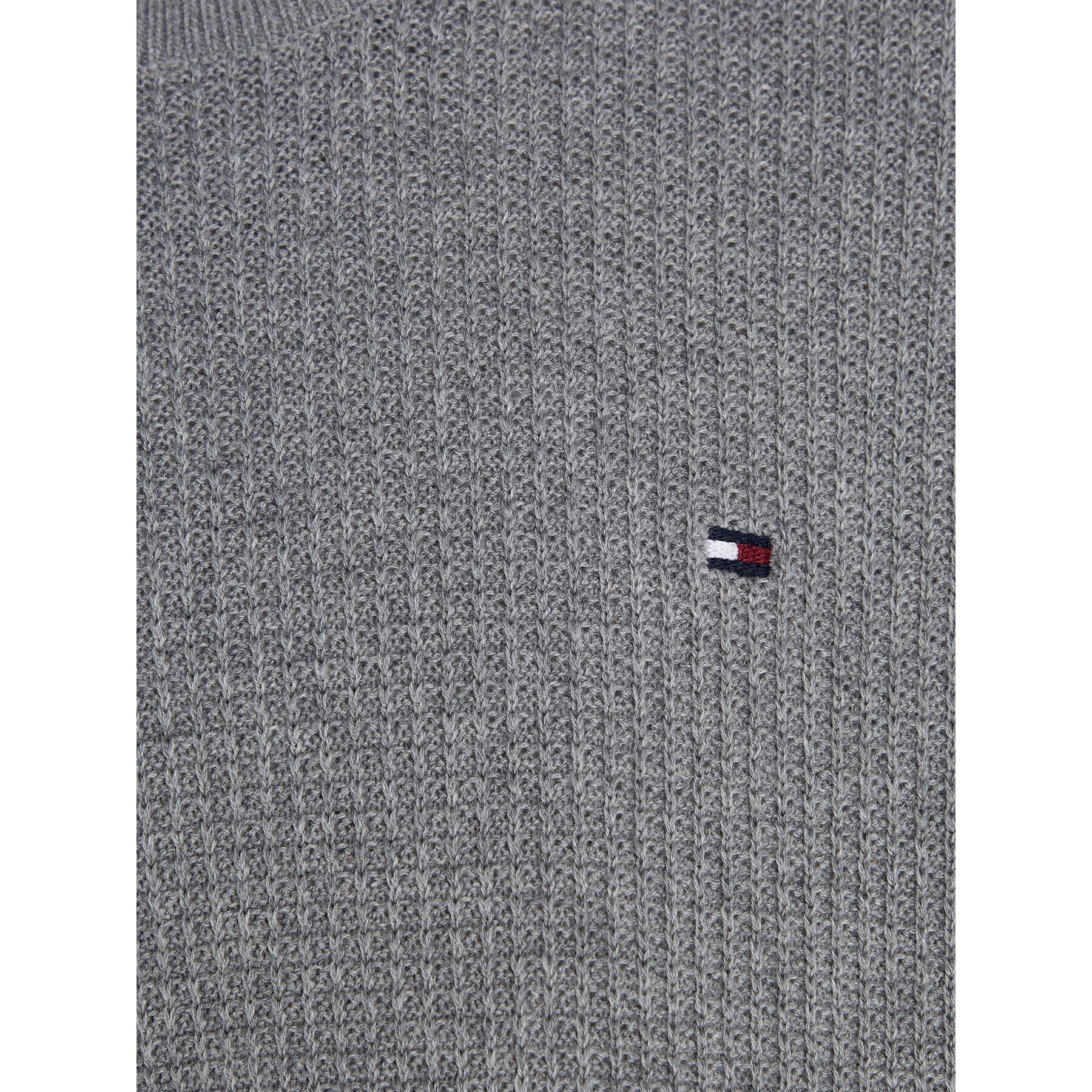 Tommy Hilfiger Пуловер Essential KB0KB08504 Сив Regular Fit - Pepit.bg