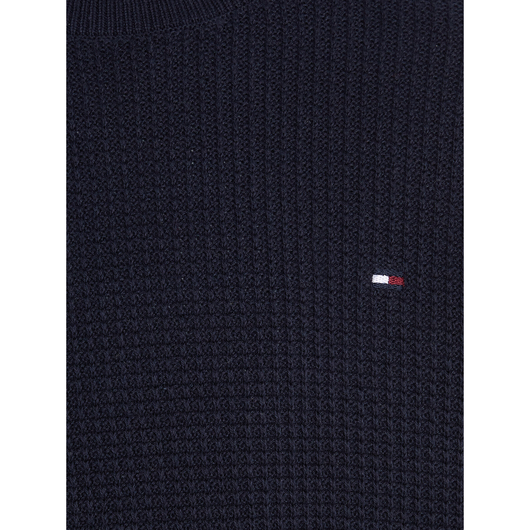 Tommy Hilfiger Пуловер Essential KB0KB08504 Тъмносин Regular Fit - Pepit.bg