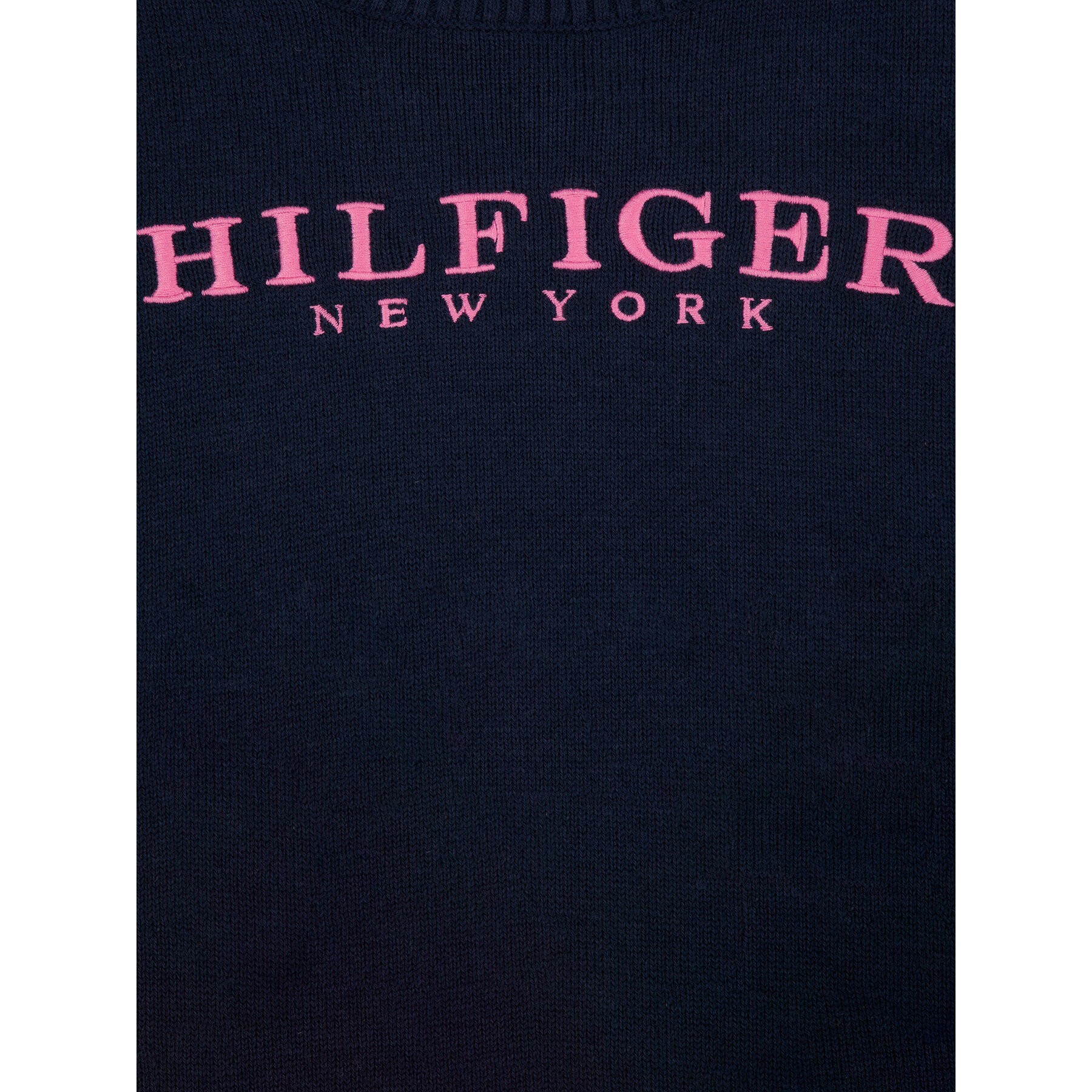 Tommy Hilfiger Пуловер Essential KG0KG04787 D Тъмносин Regular Fit - Pepit.bg