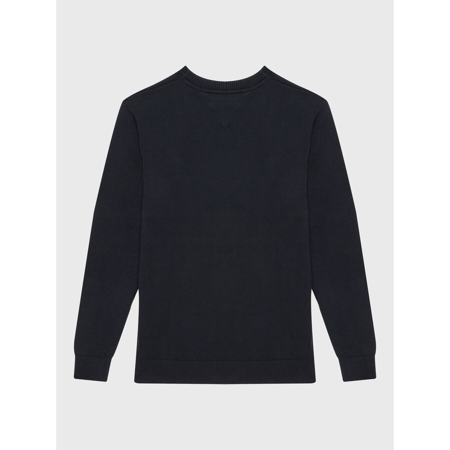 Tommy Hilfiger Пуловер Flag KB0KB07973 D Тъмносин Regular Fit - Pepit.bg