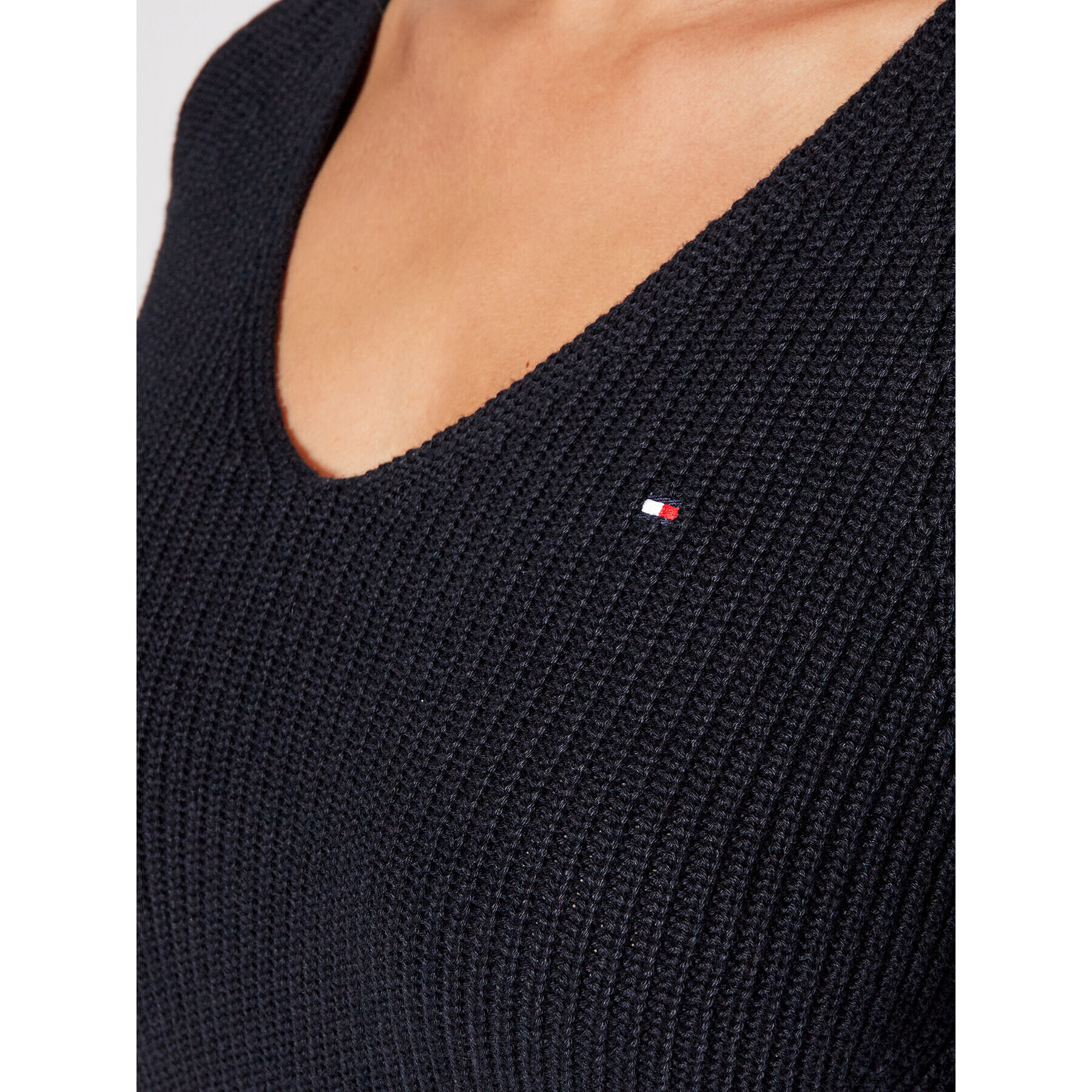 Tommy Hilfiger Пуловер Hayana WW0WW27730 Тъмносин Regular Fit - Pepit.bg