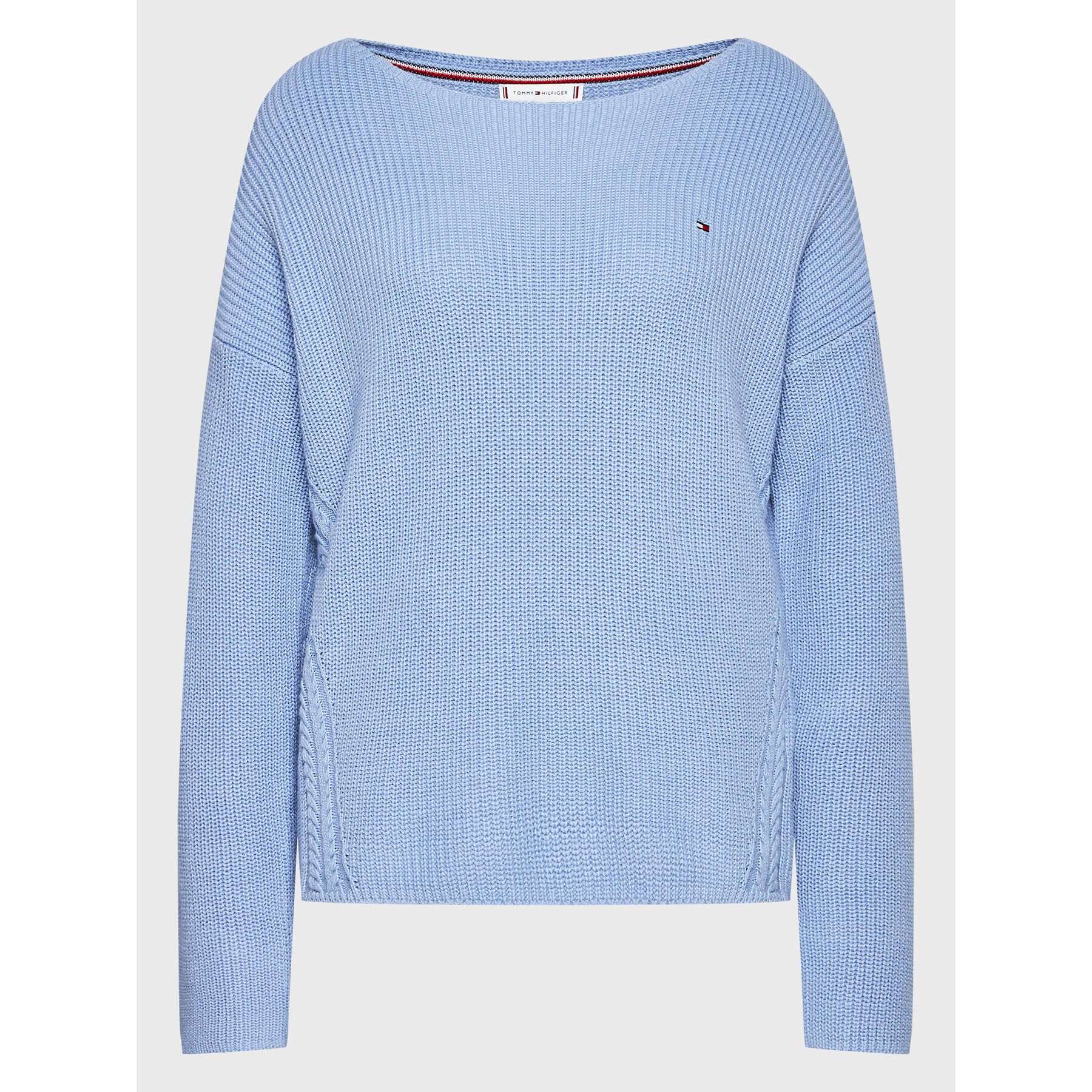 Tommy Hilfiger Пуловер Hayana WW0WW34954 Син Relaxed Fit - Pepit.bg