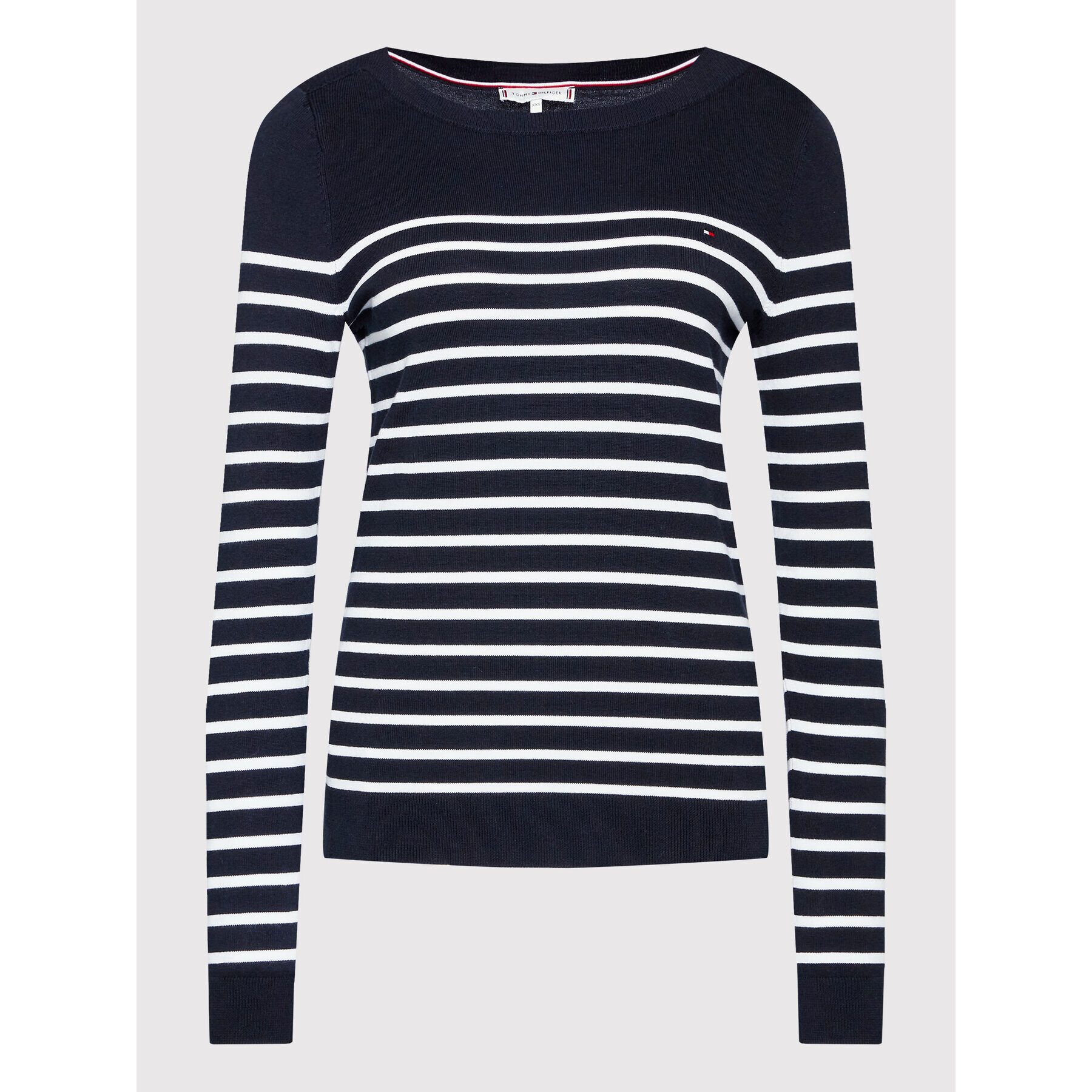 Tommy Hilfiger Пуловер Heritage Boat WW0WW22046 Тъмносин Regular Fit - Pepit.bg