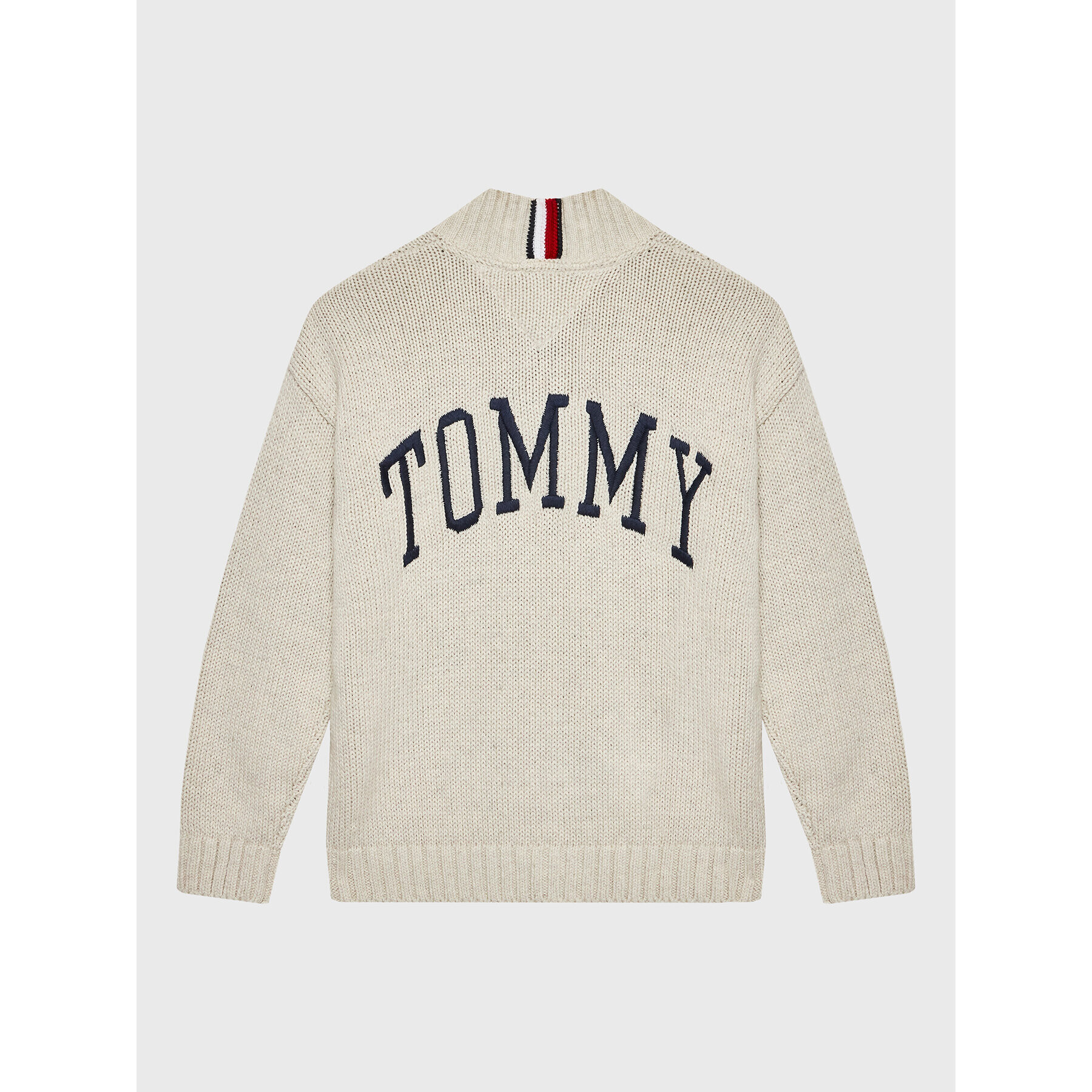 Tommy Hilfiger Пуловер KB0KB07970 D Бежов Regular Fit - Pepit.bg