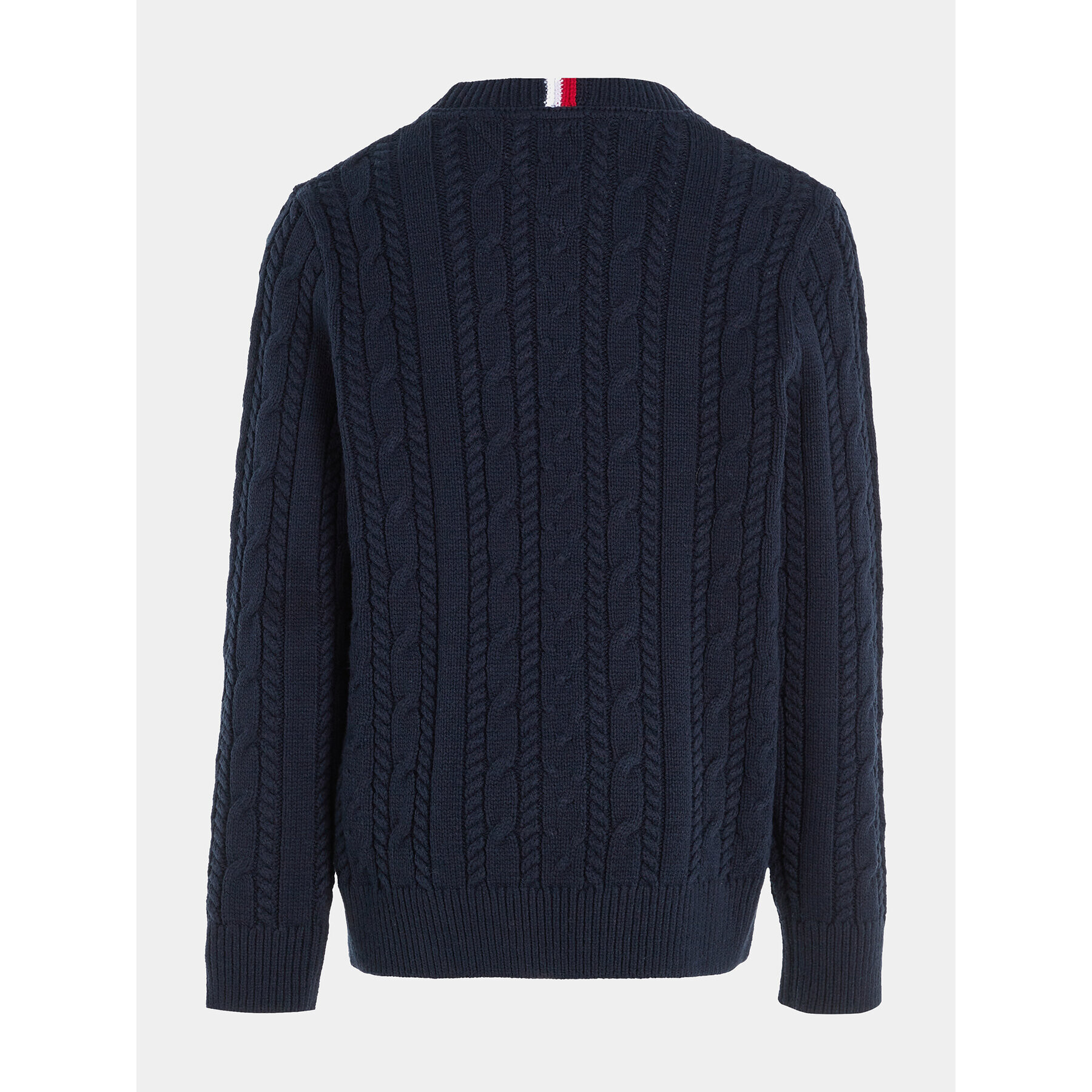 Tommy Hilfiger Пуловер KB0KB08512 Тъмносин Regular Fit - Pepit.bg
