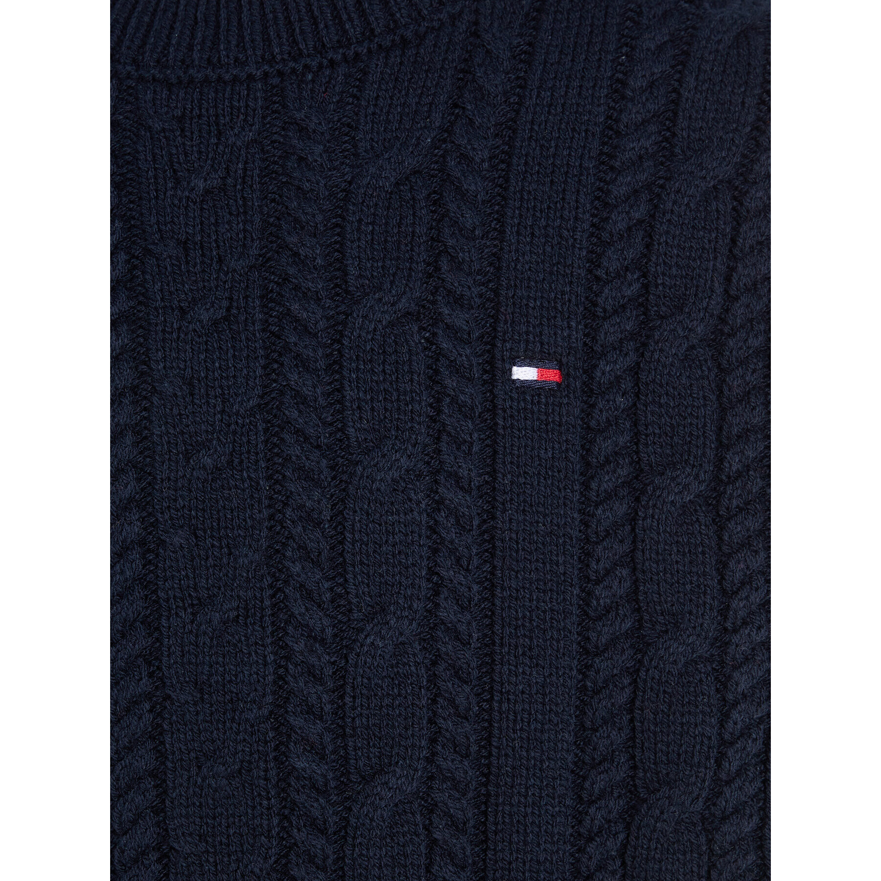 Tommy Hilfiger Пуловер KB0KB08512 Тъмносин Regular Fit - Pepit.bg