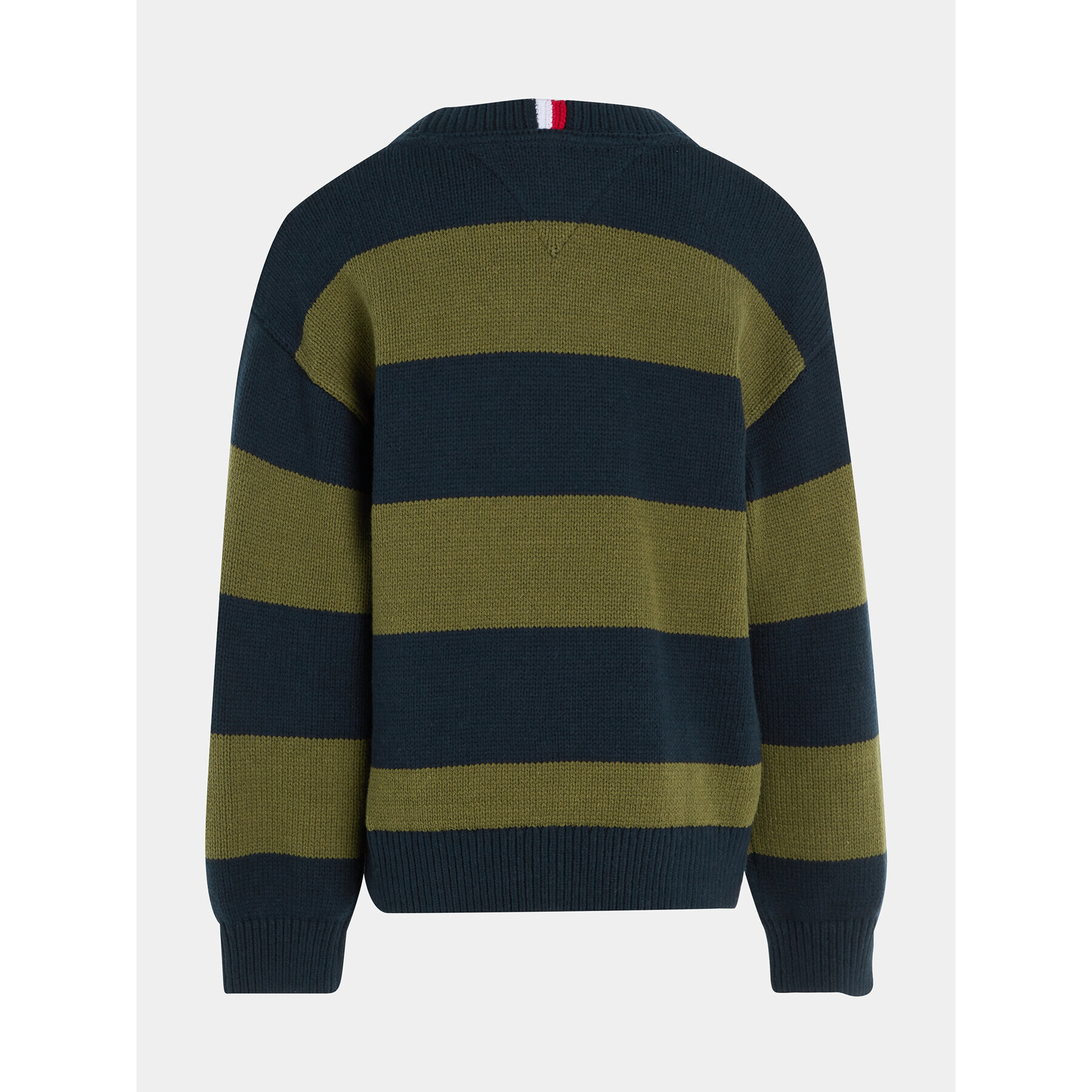 Tommy Hilfiger Пуловер KB0KB08515 Зелен Regular Fit - Pepit.bg